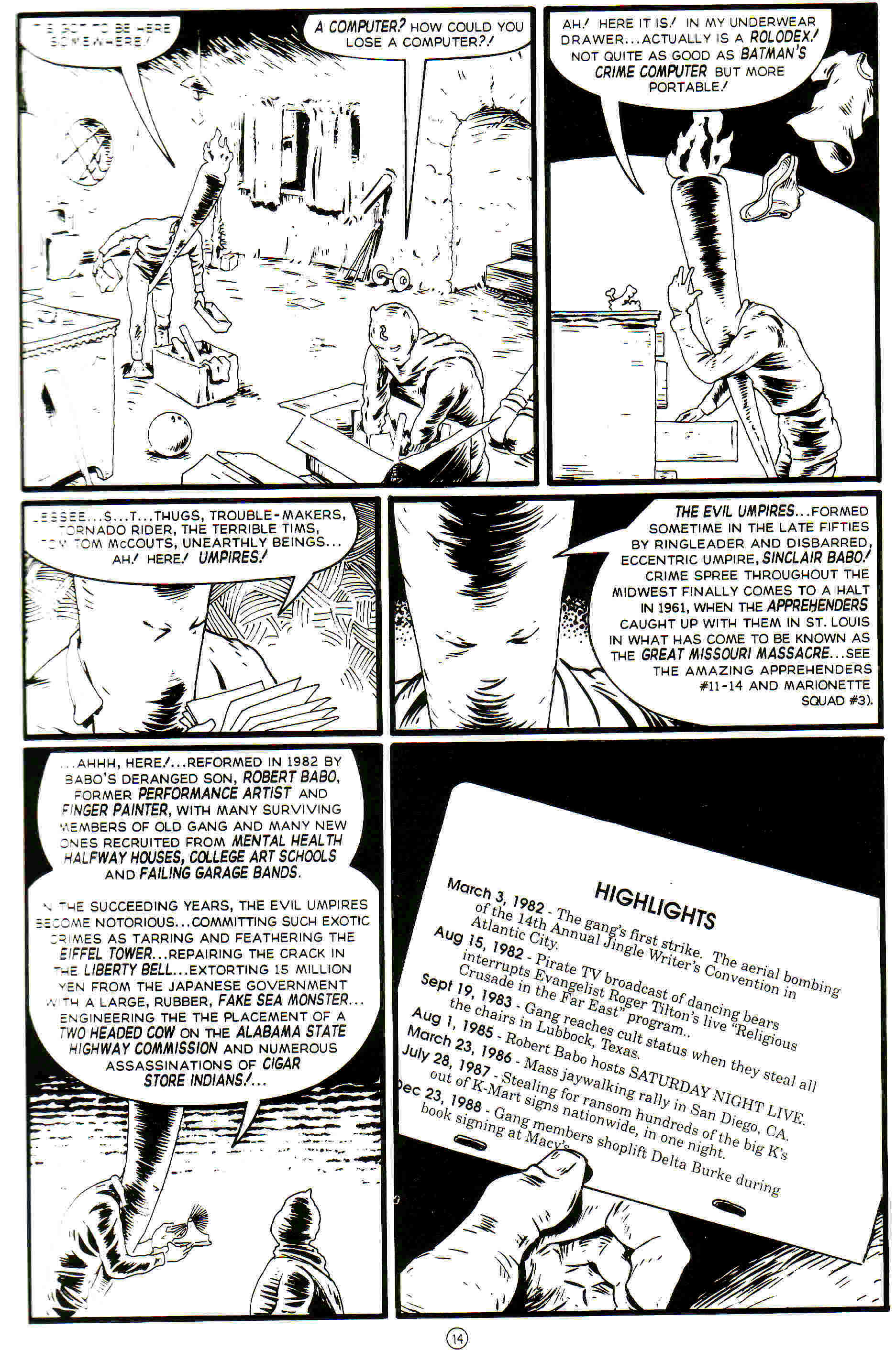 Read online Flaming Carrot Comics (1988) comic -  Issue #26 - 16
