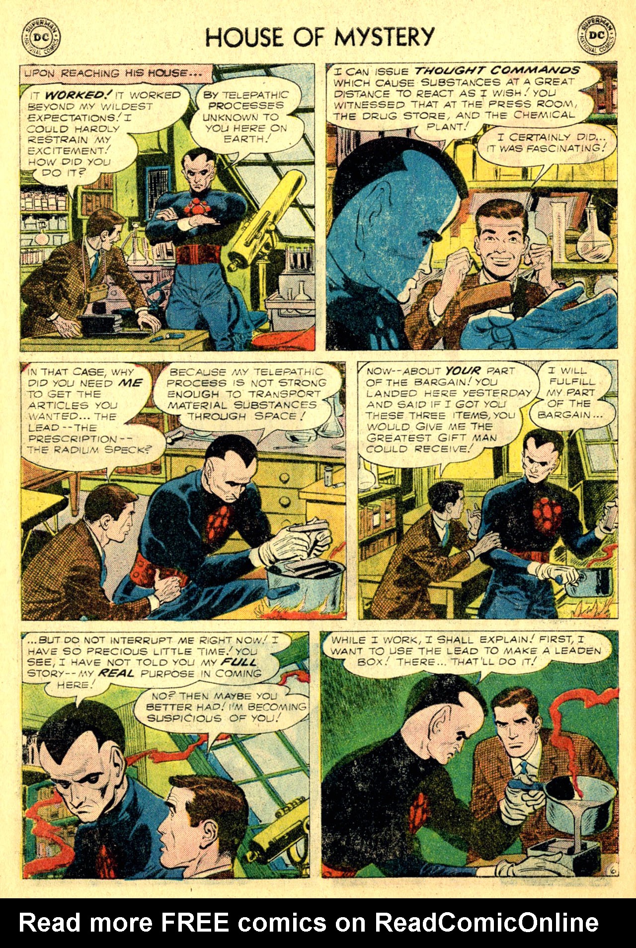 Read online House of Mystery (1951) comic -  Issue #86 - 8