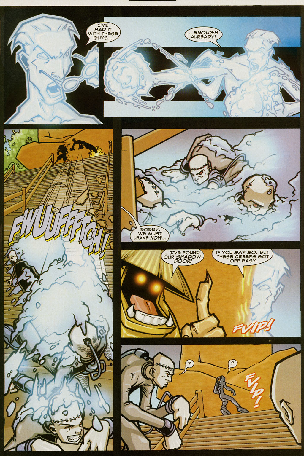 Read online Iceman (2001) comic -  Issue #3 - 10