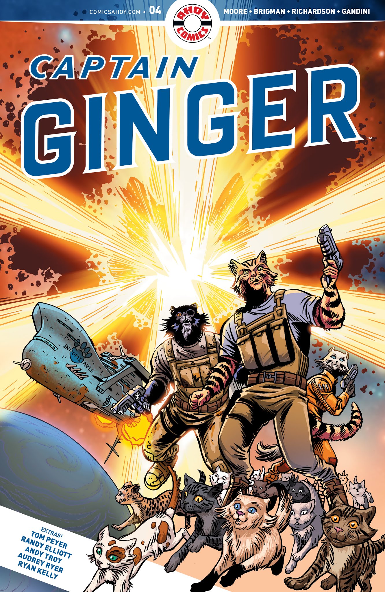Read online Captain Ginger comic -  Issue #4 - 1