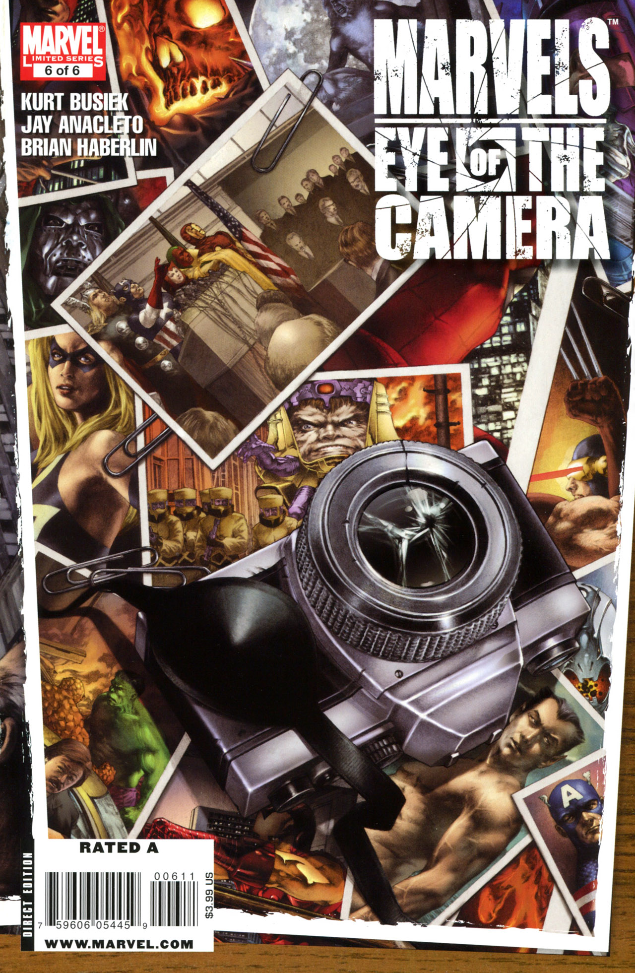 Read online Marvels: Eye Of The Camera comic -  Issue #6 - 1