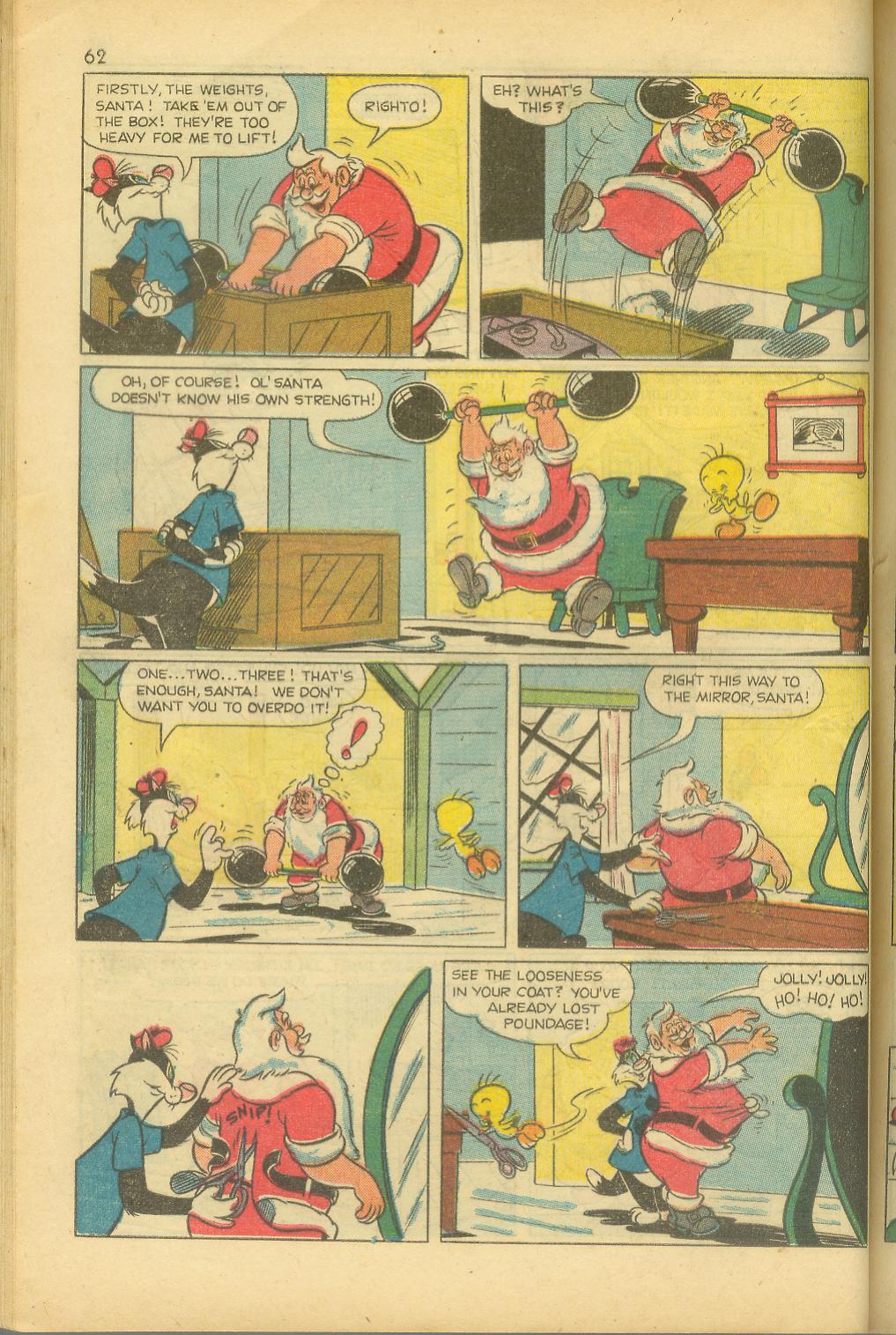 Read online Bugs Bunny's Christmas Funnies comic -  Issue # TPB 7 - 64