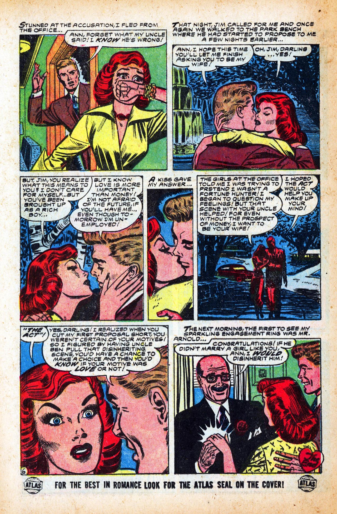 Read online Love Romances comic -  Issue #47 - 16