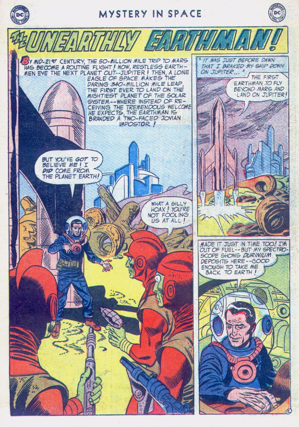 Read online Mystery in Space (1951) comic -  Issue #24 - 19