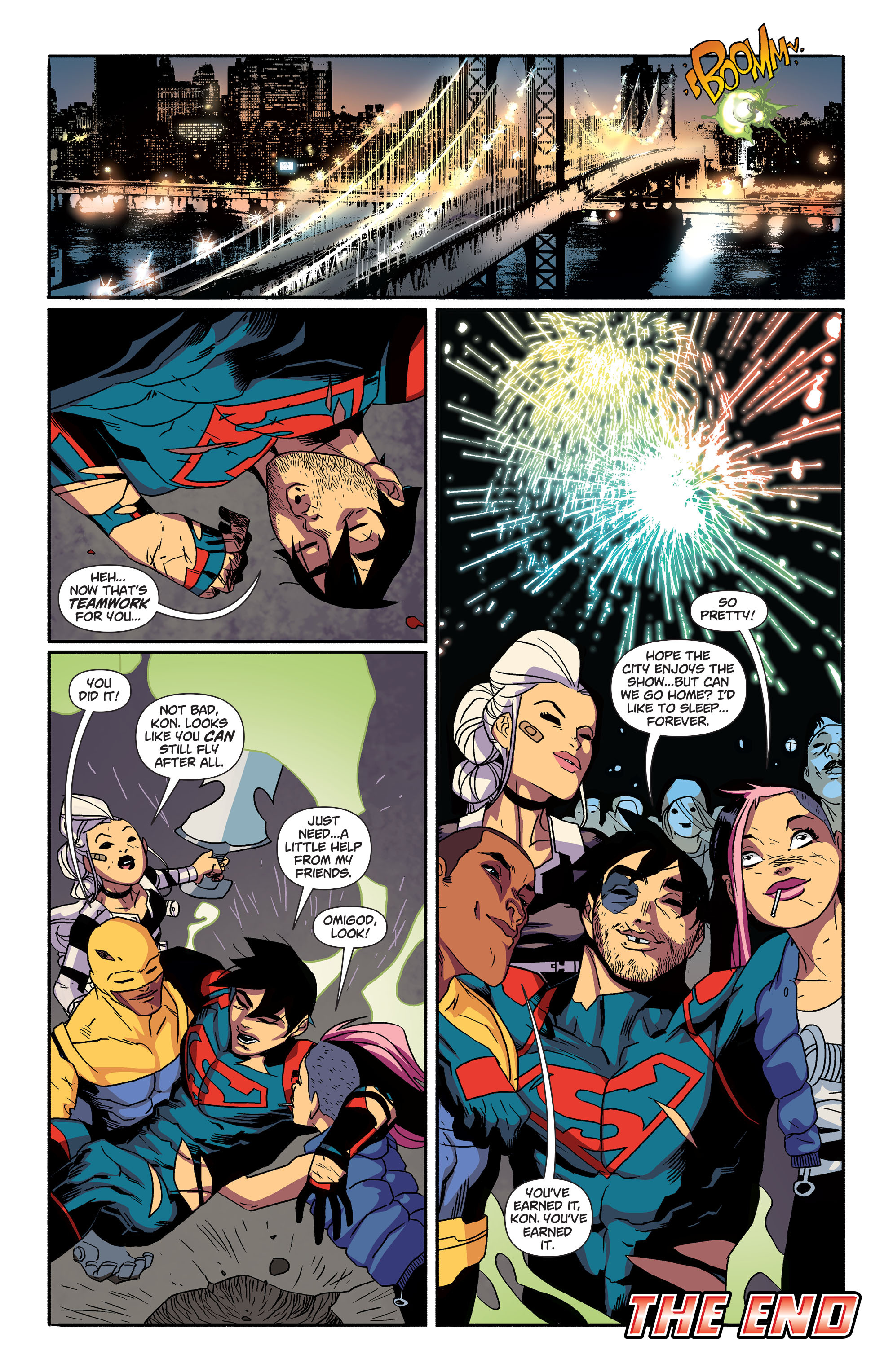 Read online Superboy: Futures End comic -  Issue # Full - 21