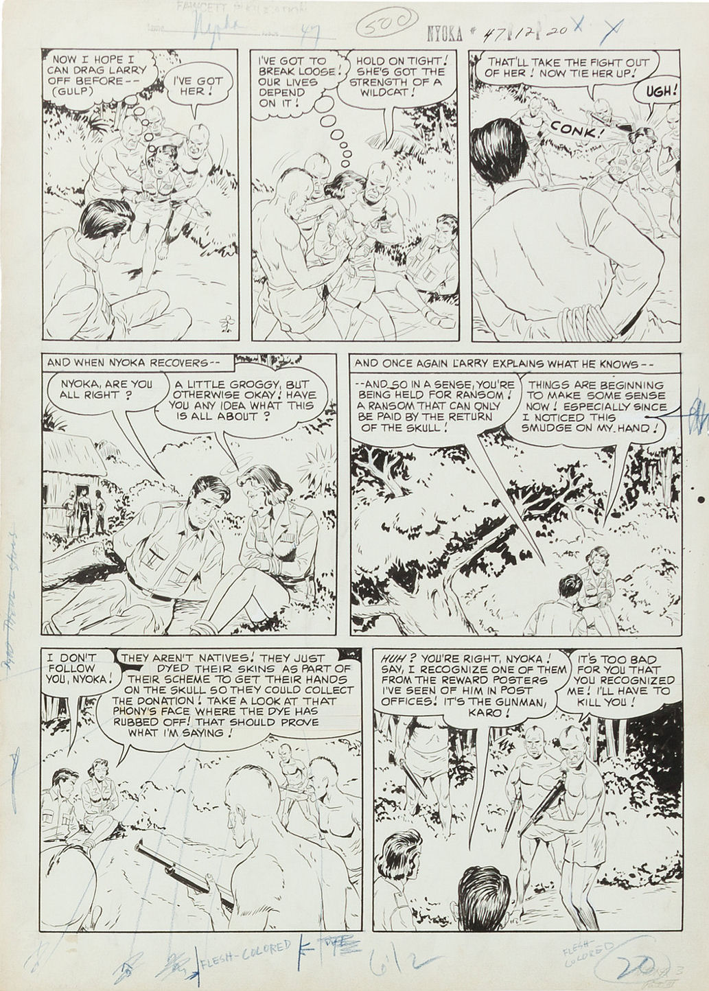 Read online Nyoka the Jungle Girl (1945) comic -  Issue #47 - 29