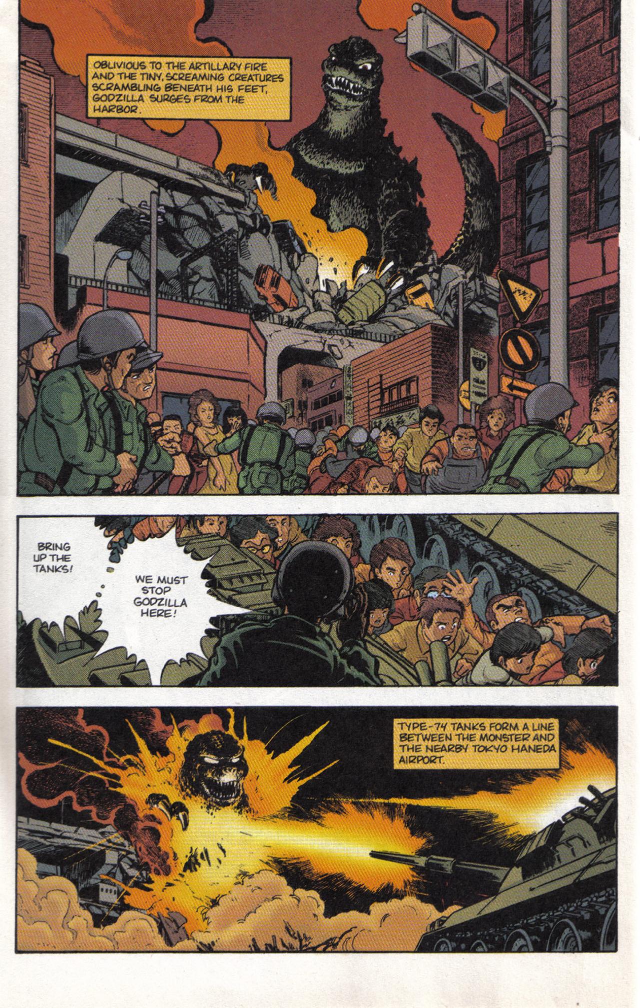 Read online Dark Horse Classics: Terror of Godzilla comic -  Issue #3 - 22