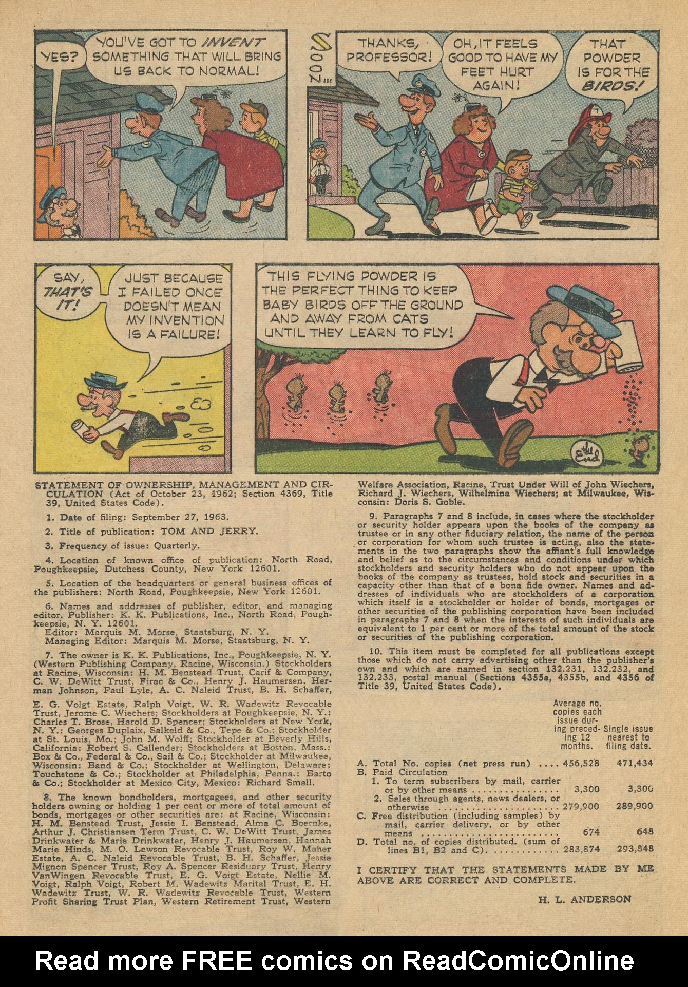 Read online Tom and Jerry comic -  Issue #219 - 25