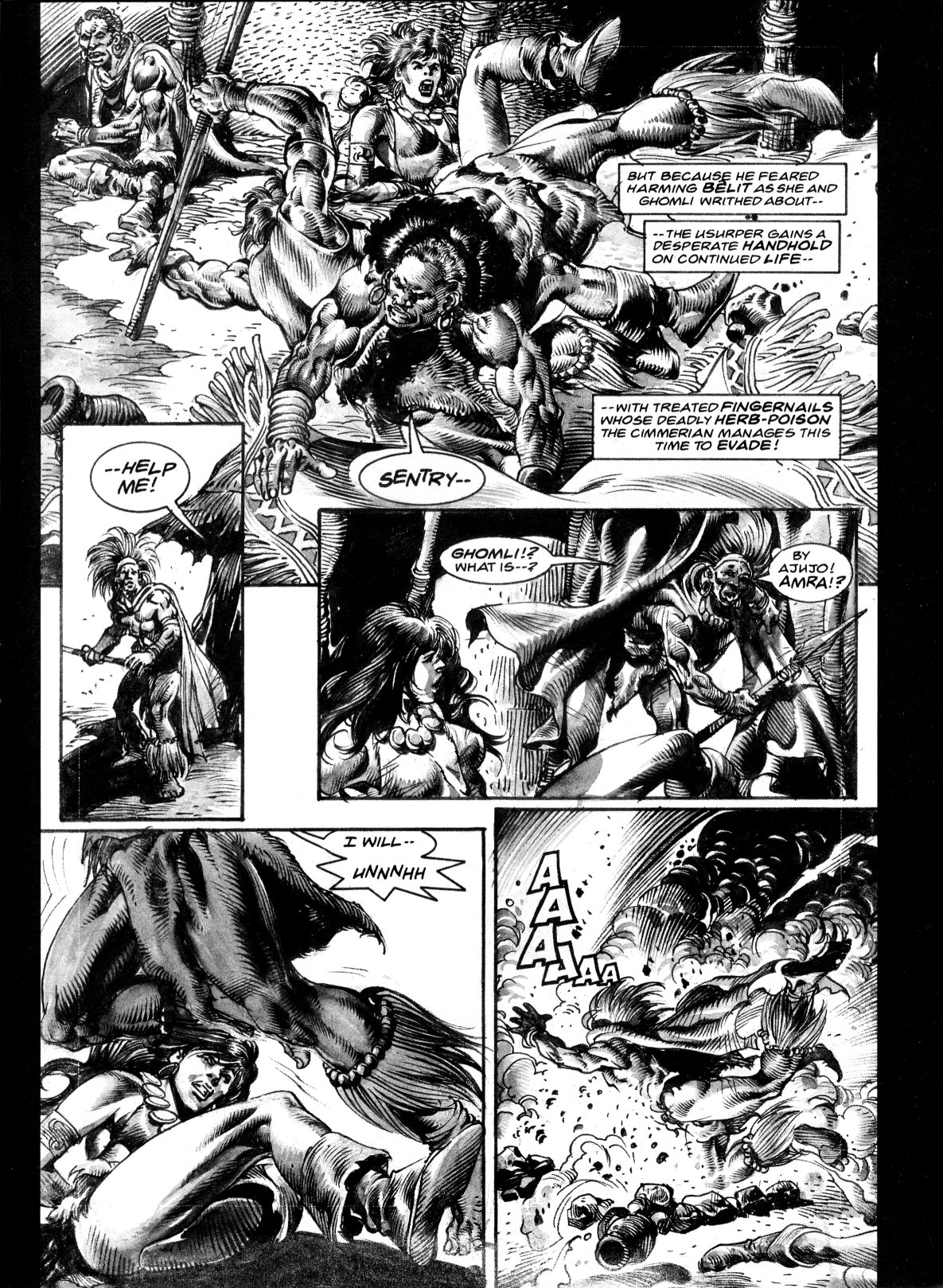 Read online Conan the Savage comic -  Issue #3 - 33
