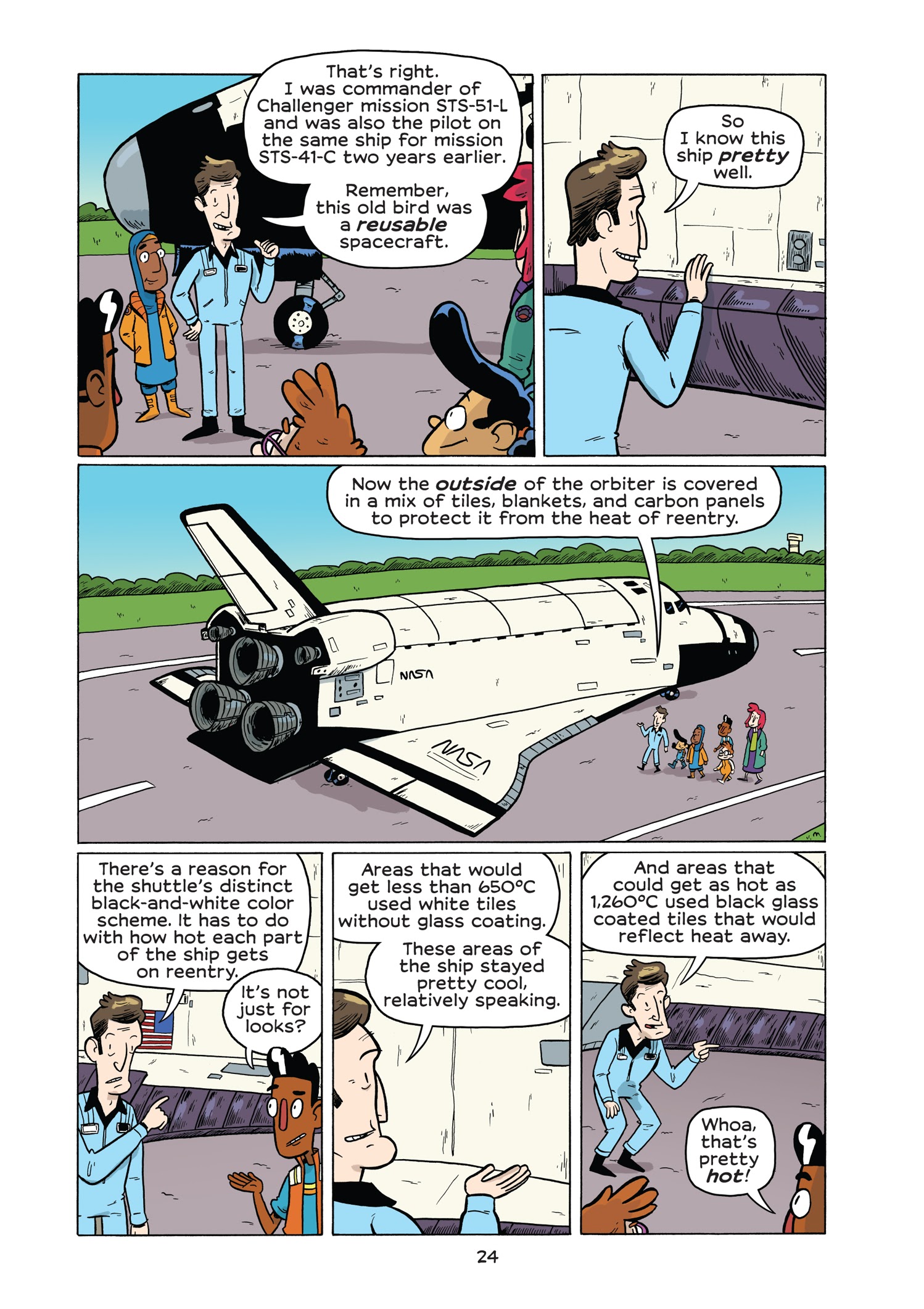 Read online History Comics comic -  Issue # The Challenger Disaster: Tragedy in the Skies - 30