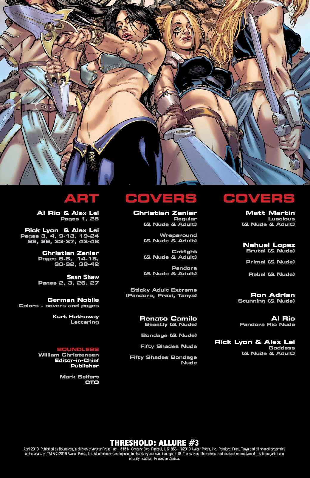 Threshold:Allure issue 3 - Page 2