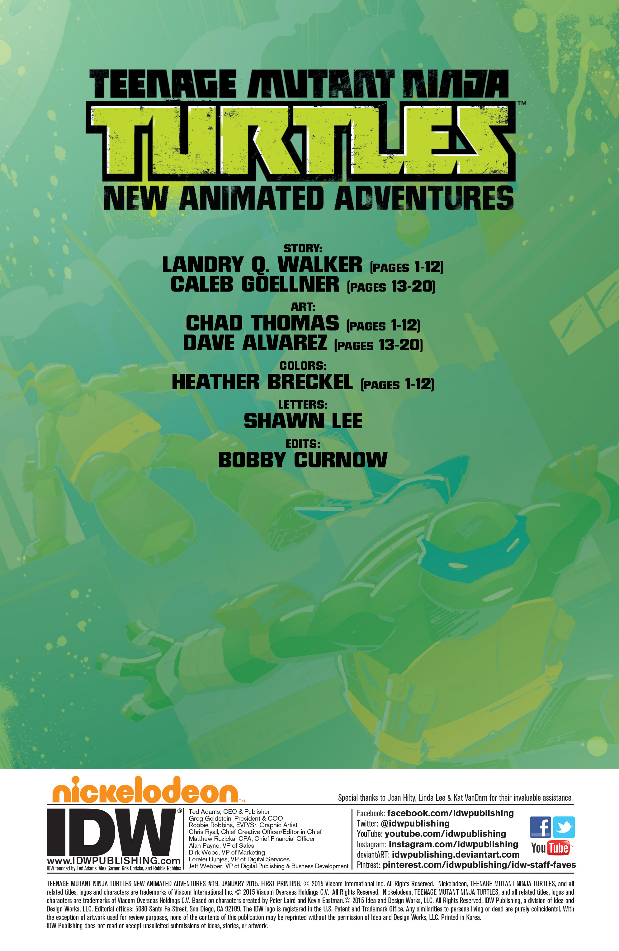 Read online Teenage Mutant Ninja Turtles New Animated Adventures comic -  Issue #19 - 2