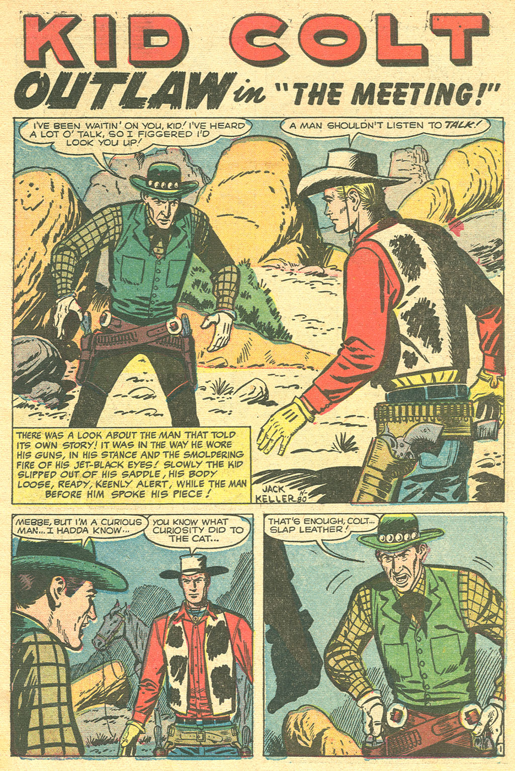 Read online Kid Colt Outlaw comic -  Issue #55 - 3