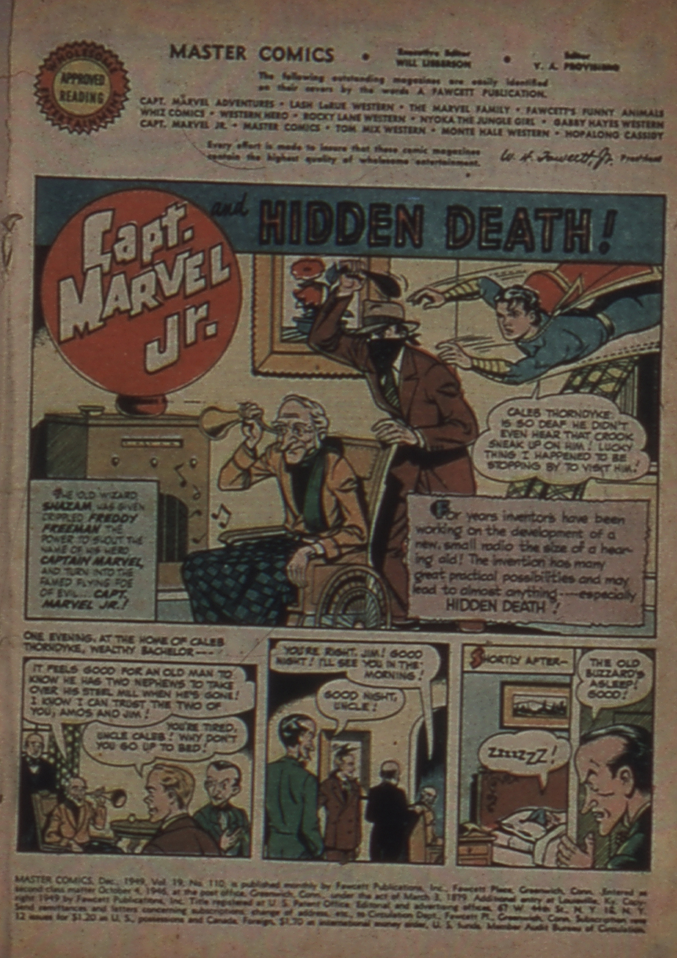 Read online Master Comics comic -  Issue #110 - 3