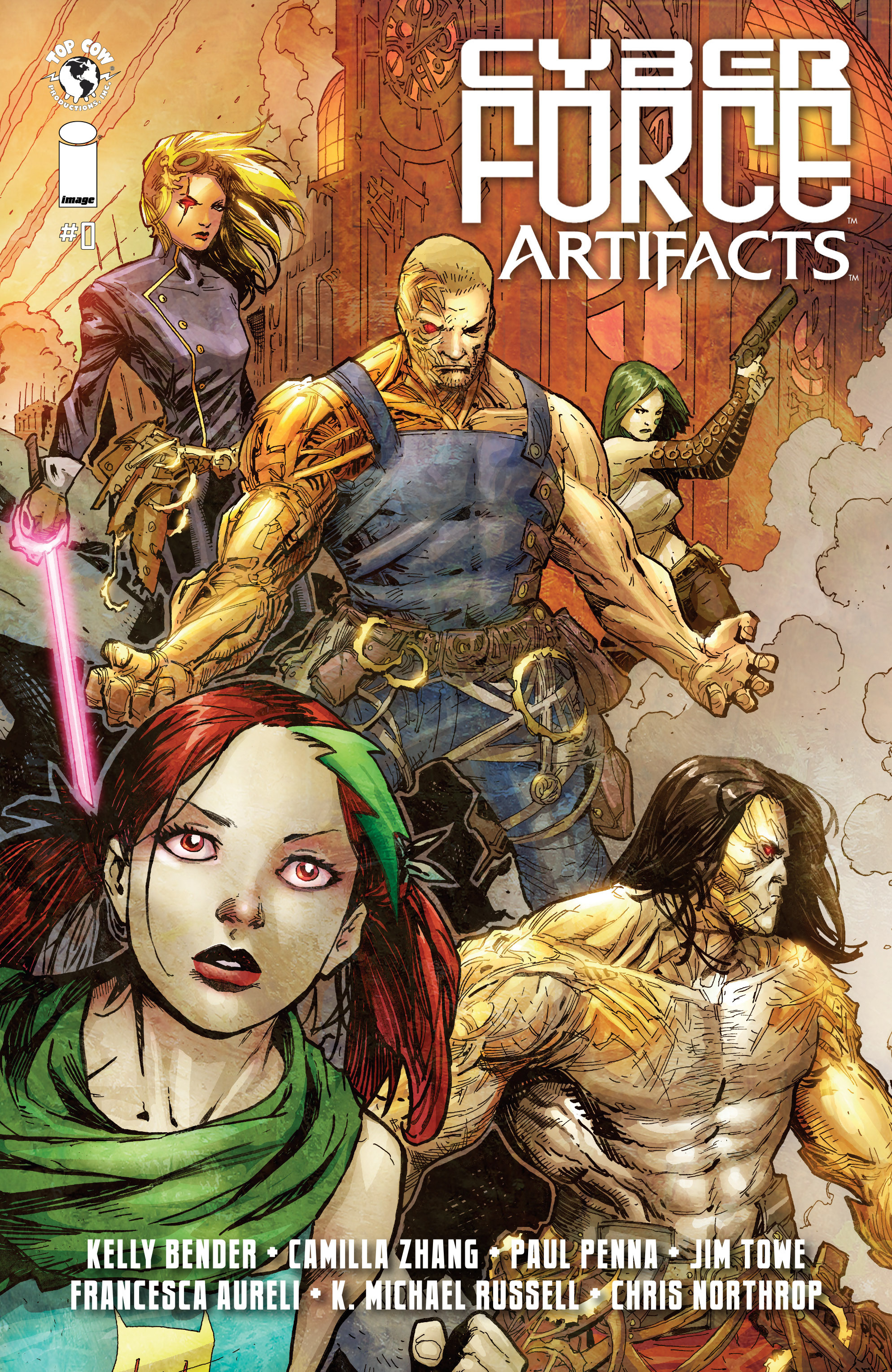 Read online Cyberforce: Artifacts comic -  Issue # Full - 1