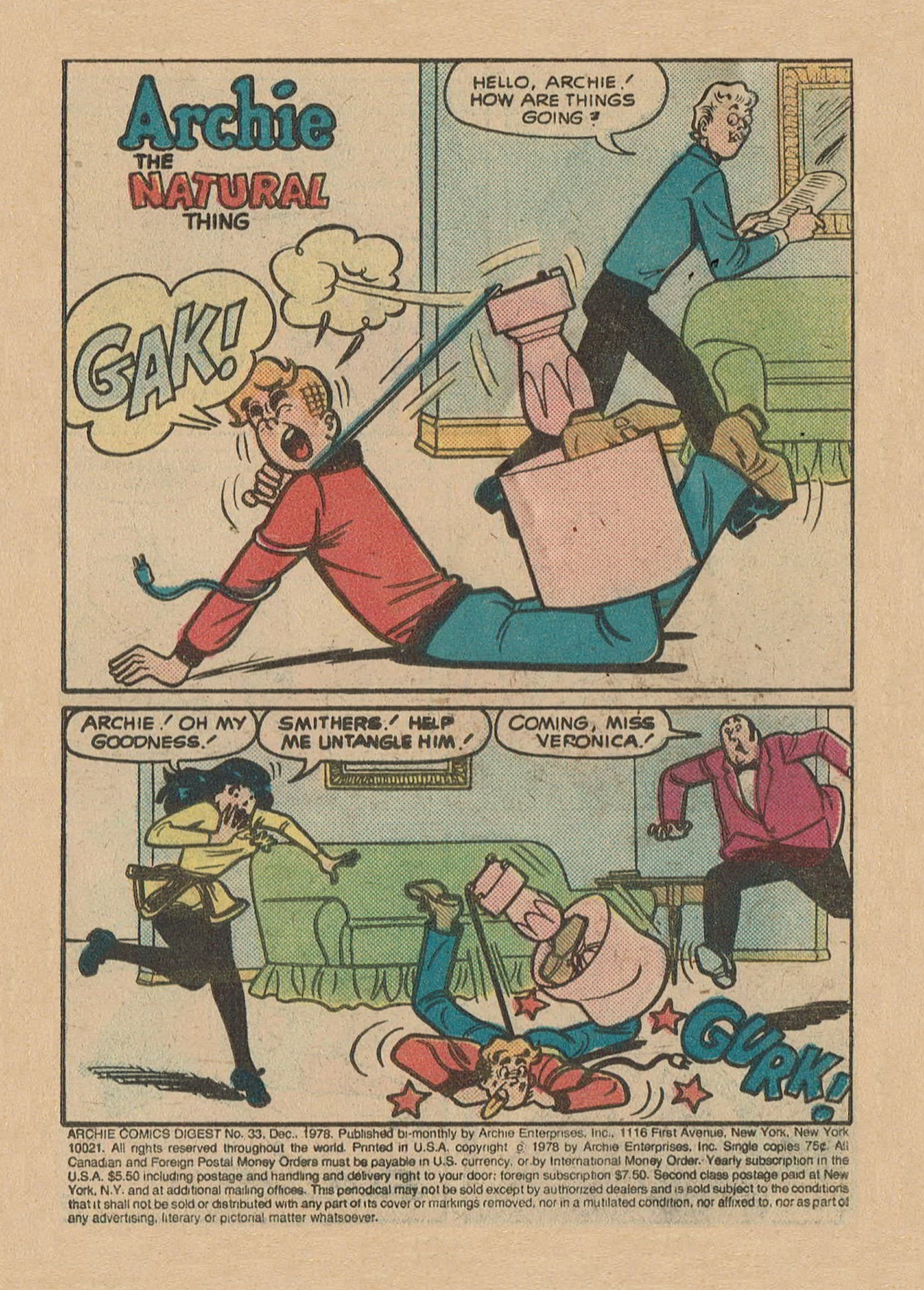 Read online Archie Digest Magazine comic -  Issue #33 - 3