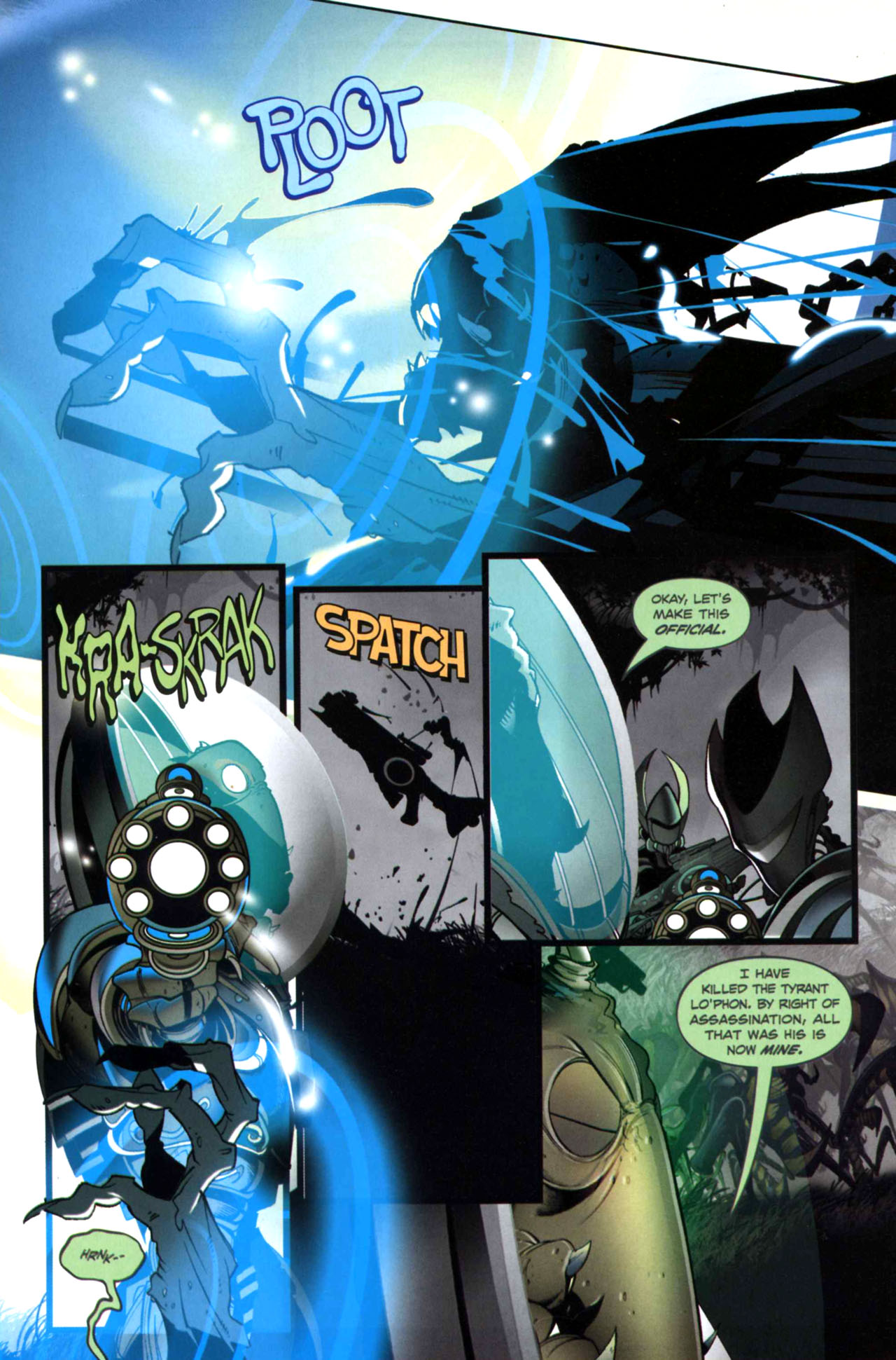 Read online Starship Troopers (2007) comic -  Issue #8 - 22