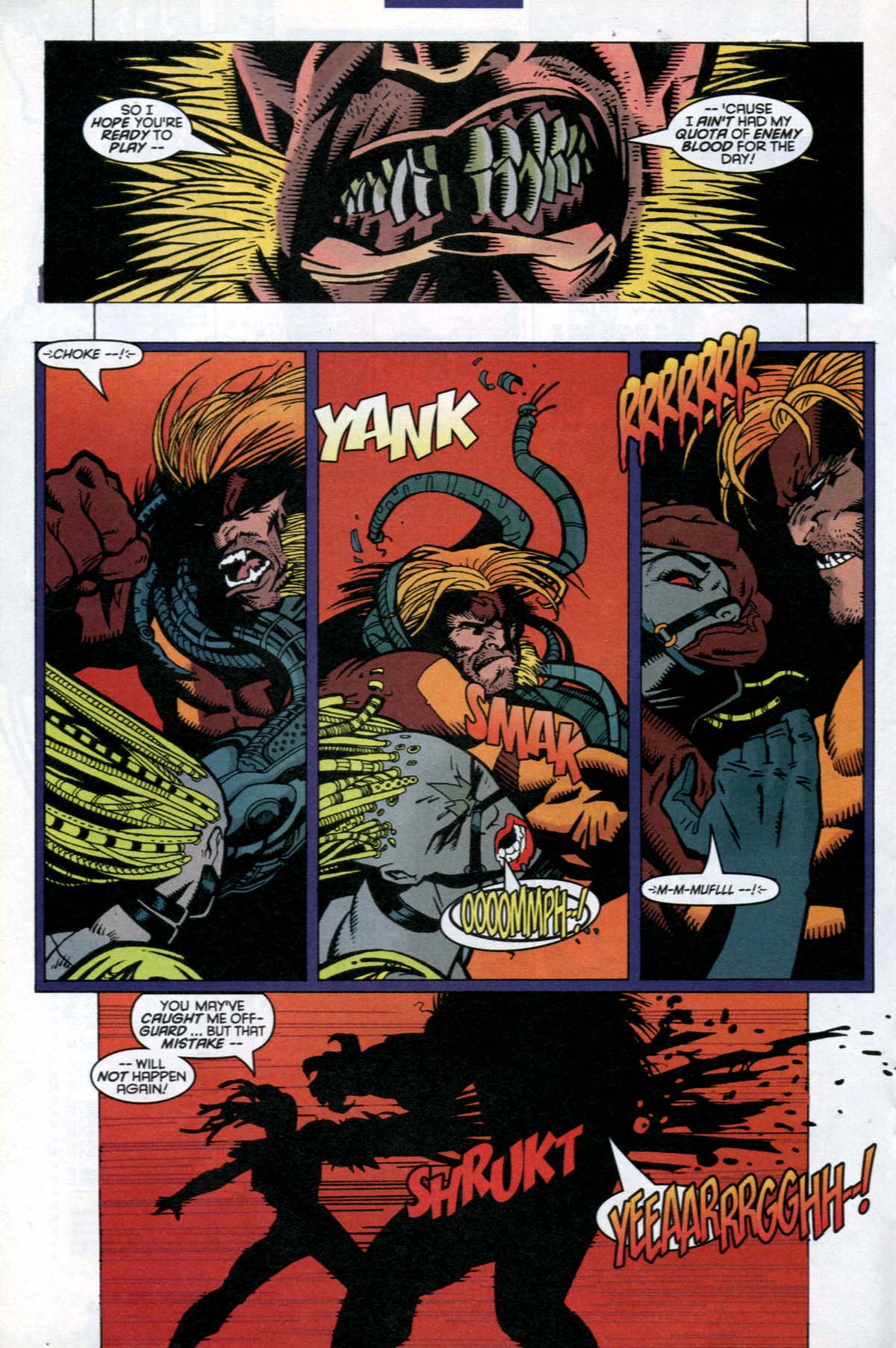 Read online Sabretooth and Mystique comic -  Issue #4 - 12
