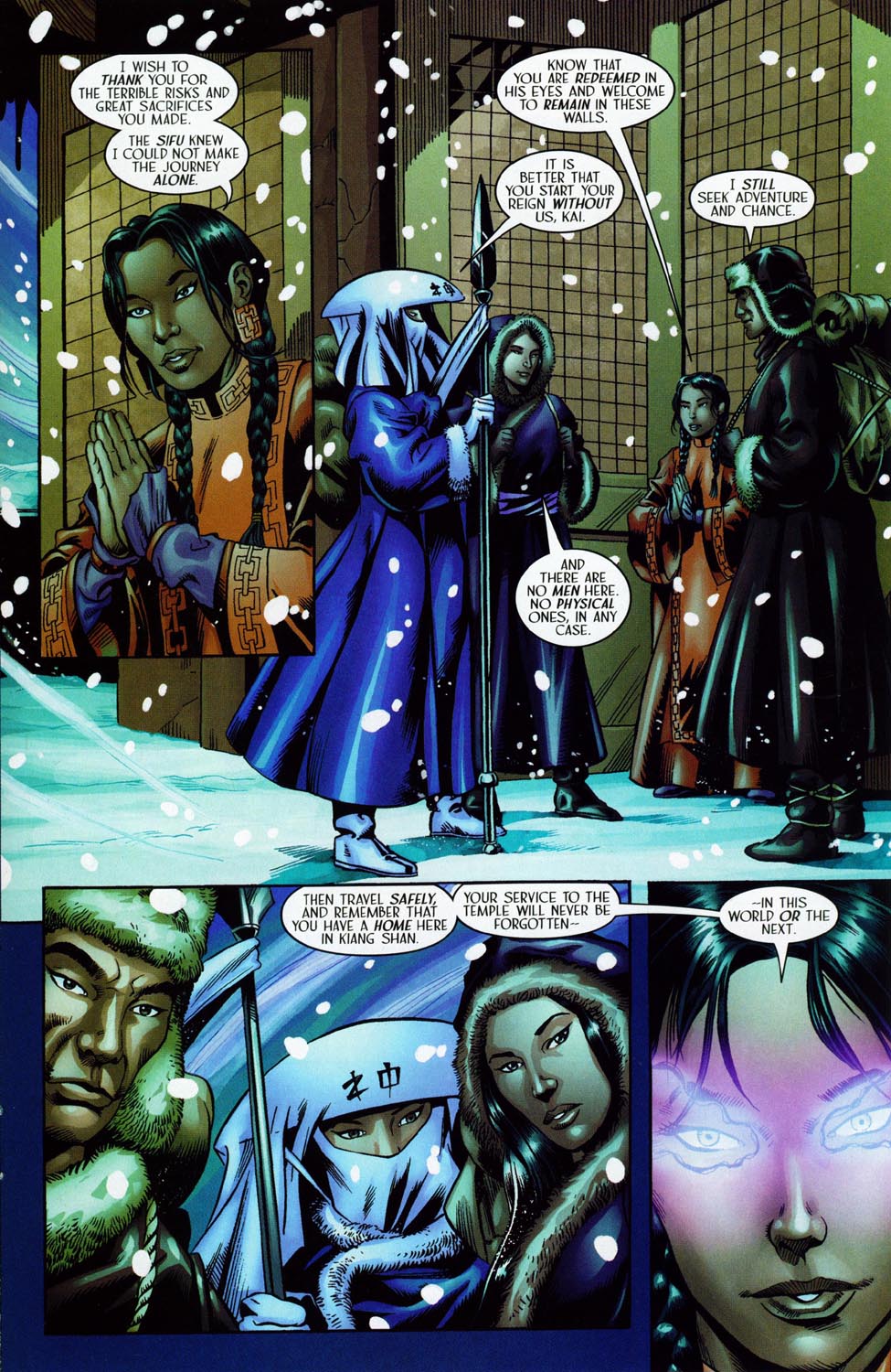 Read online Silken Ghost comic -  Issue #5 - 22