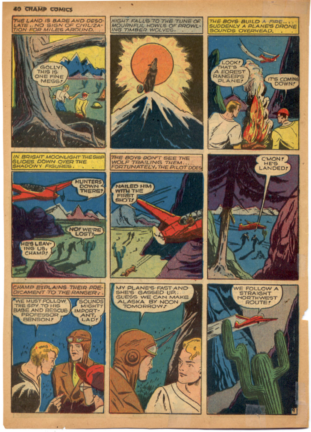 Read online Champ Comics comic -  Issue #13 - 42