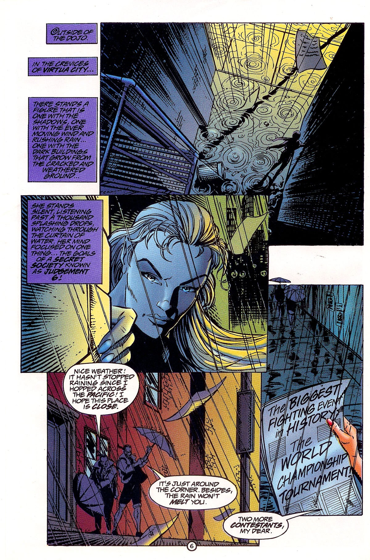 Read online Virtua Fighter comic -  Issue # Full - 6