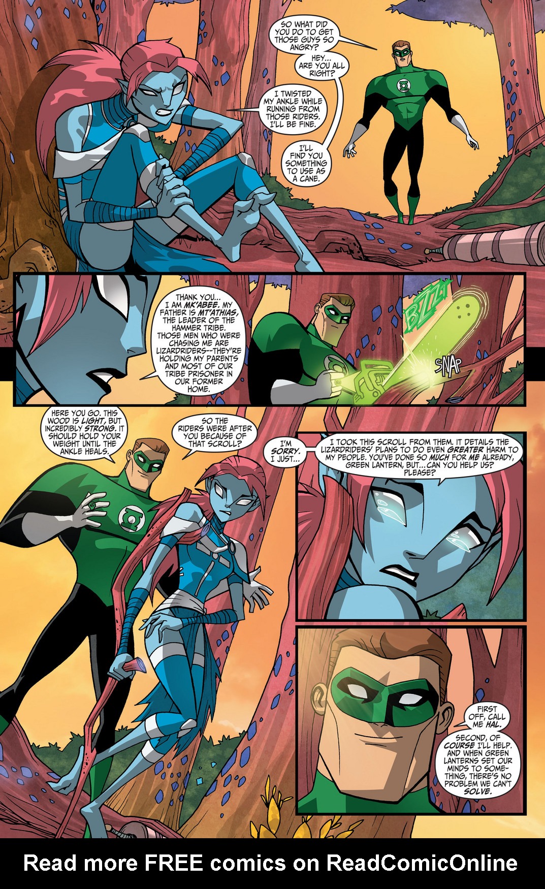 Read online Green Lantern: The Animated Series comic -  Issue #8 - 7