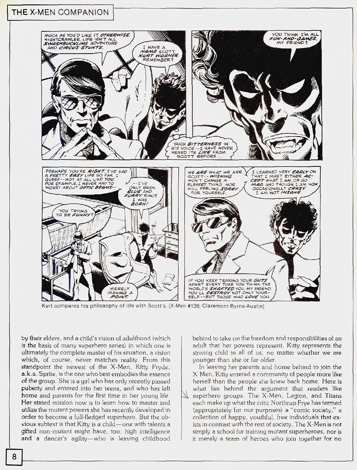 Read online The X-Men Companion comic -  Issue #2 - 8