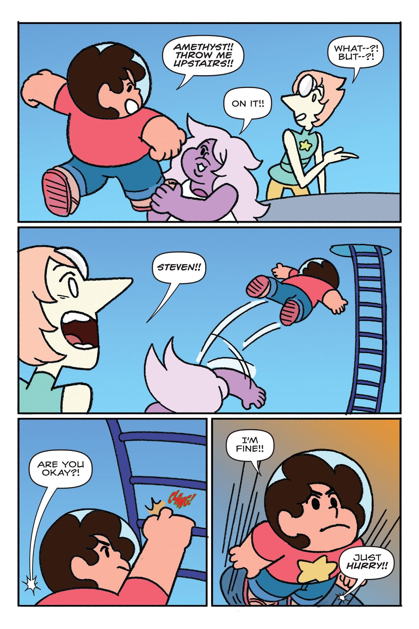 Read online Steven Universe: Anti-Gravity comic -  Issue # TPB - 111