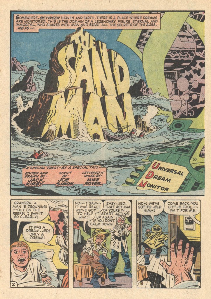 The Sandman (1974) Issue #1 #1 - English 3