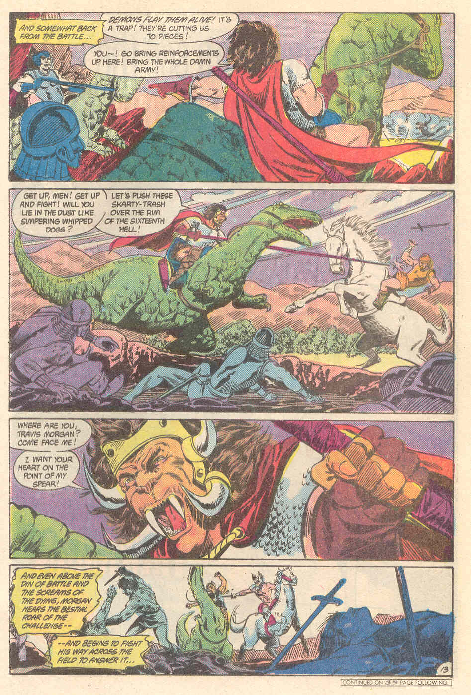 Read online Warlord (1976) comic -  Issue #93 - 13