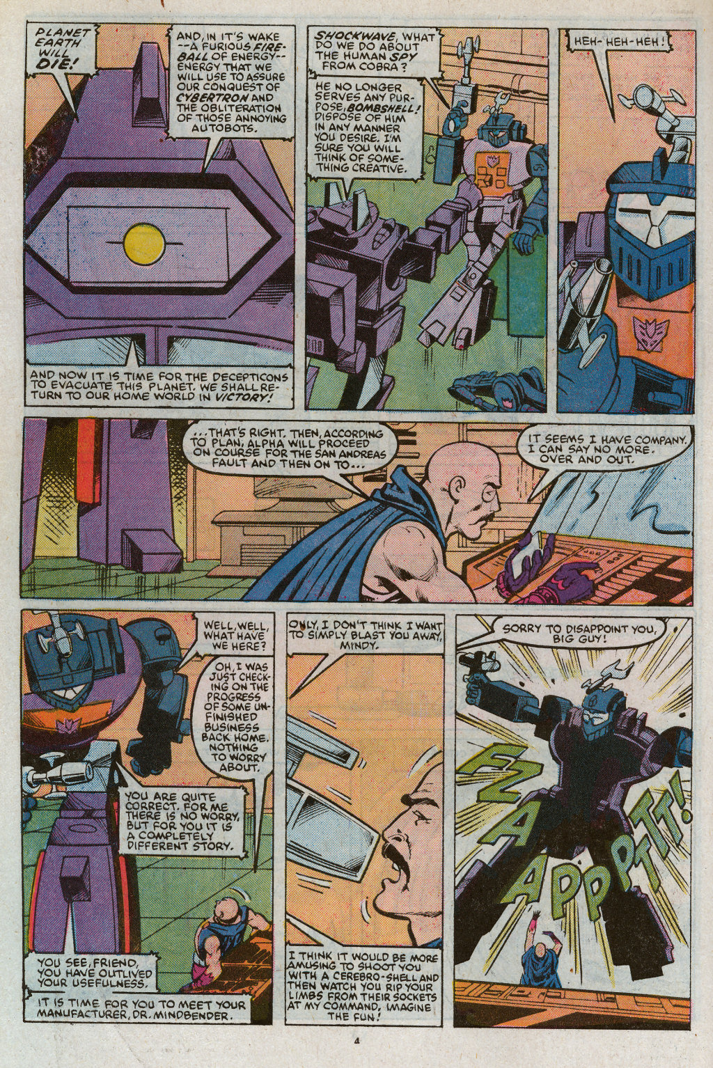 Read online G.I. Joe and The Transformers comic -  Issue #4 - 6