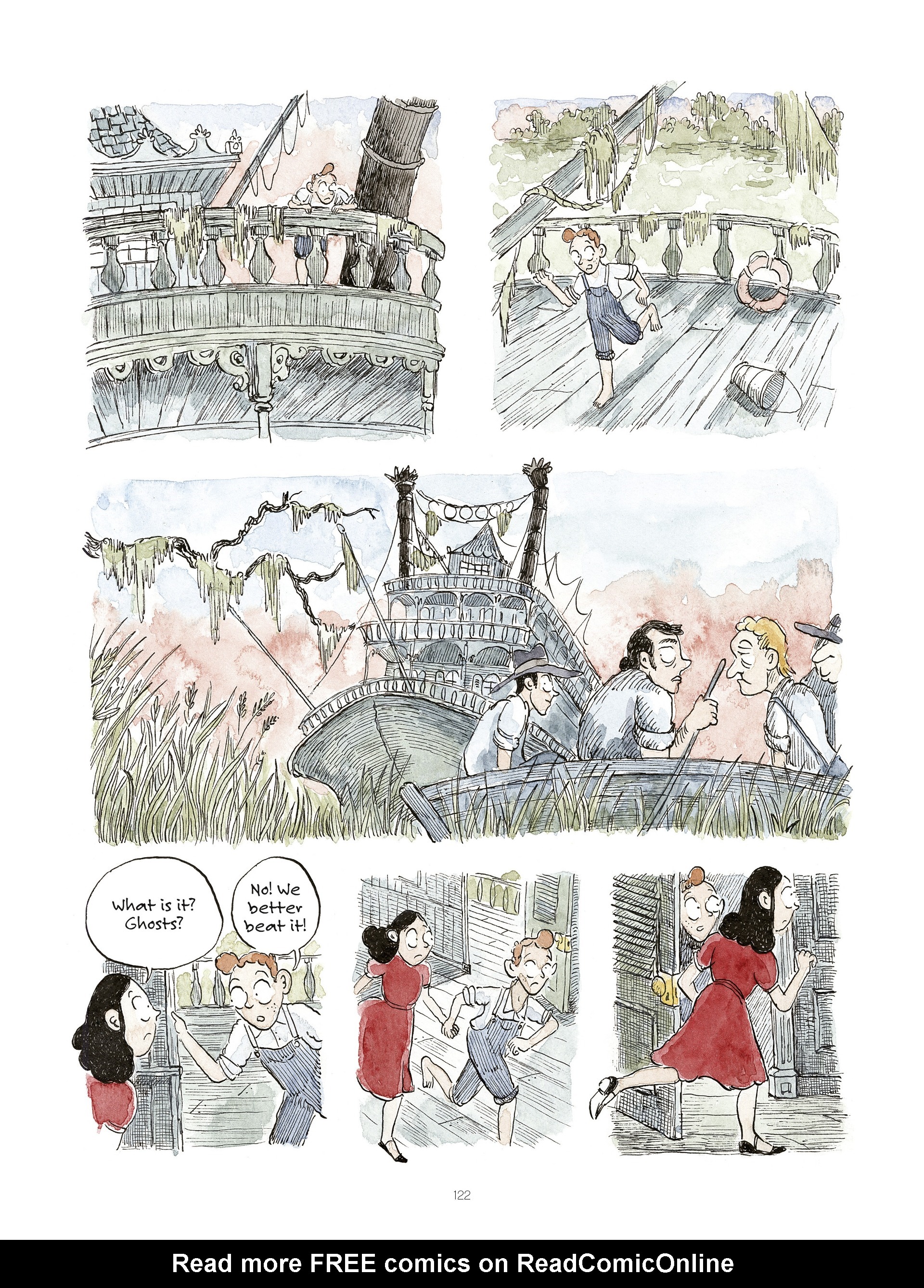 Read online Swamp: A Summer in the Bayou comic -  Issue # TPB (Part 2) - 23