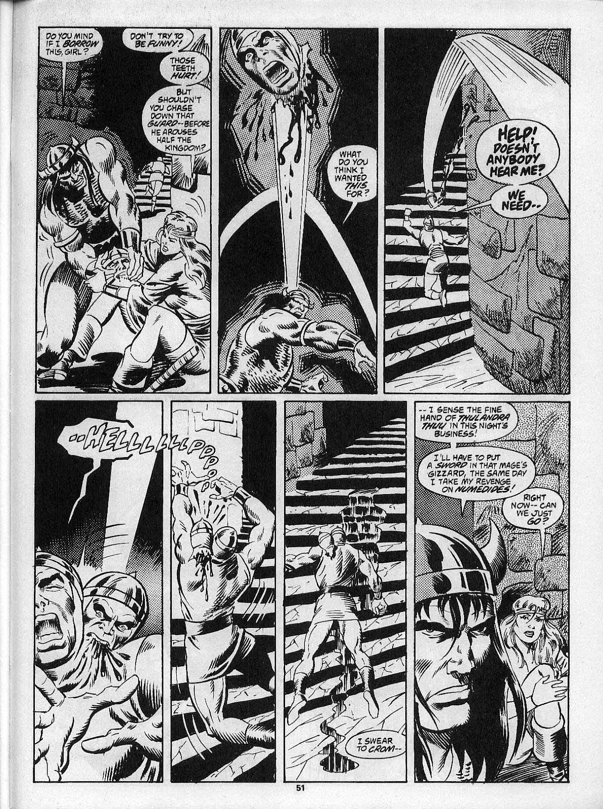 The Savage Sword Of Conan issue 201 - Page 53