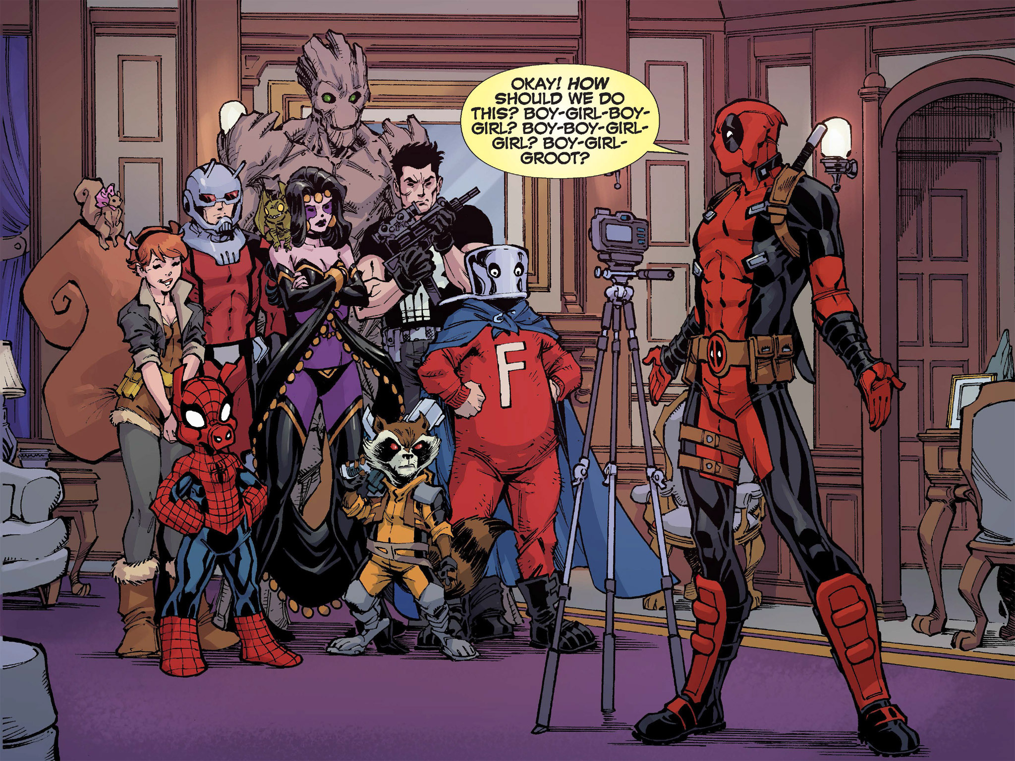 Read online Deadpool: Too Soon? Infinite Comic comic -  Issue #1 - 46