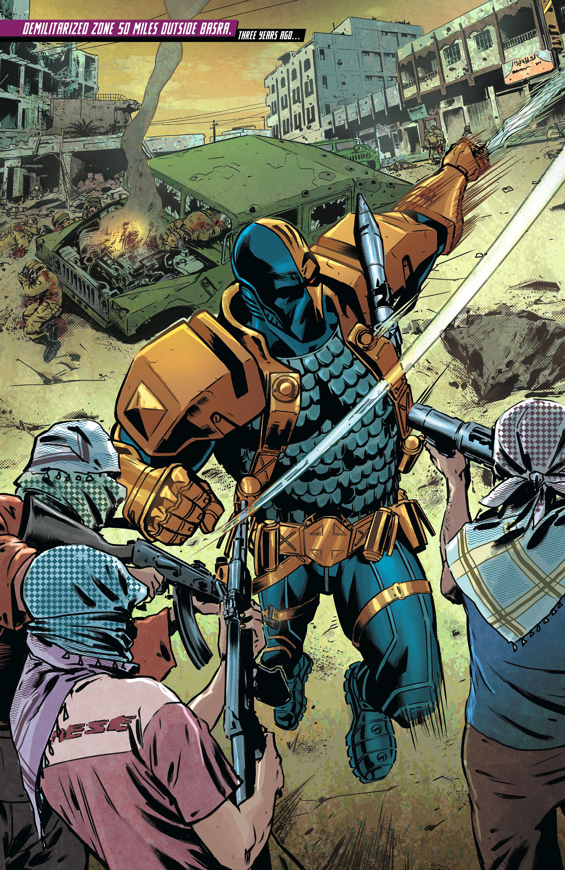 Read online Resurrection Man (2011) comic -  Issue #5 - 5