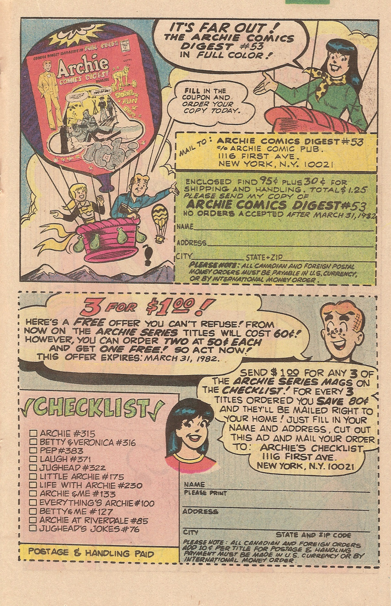 Read online Archie's Girls Betty and Veronica comic -  Issue #315 - 19