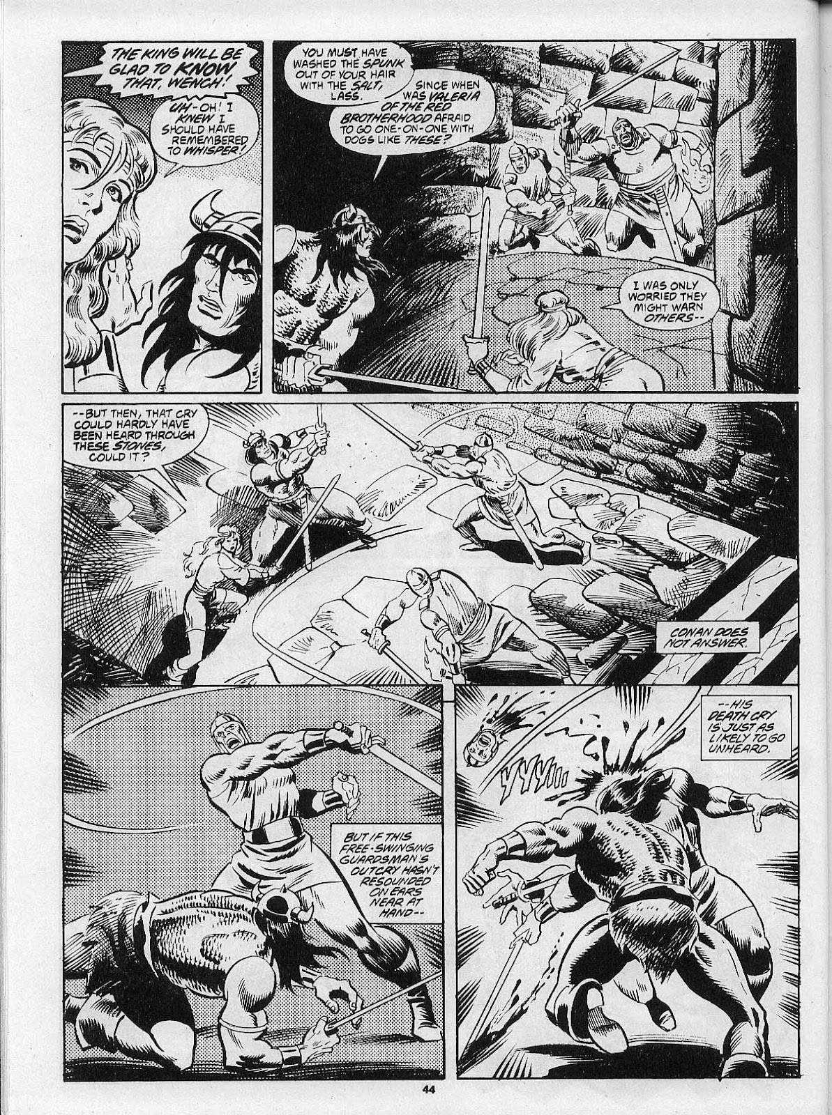 The Savage Sword Of Conan issue 201 - Page 46