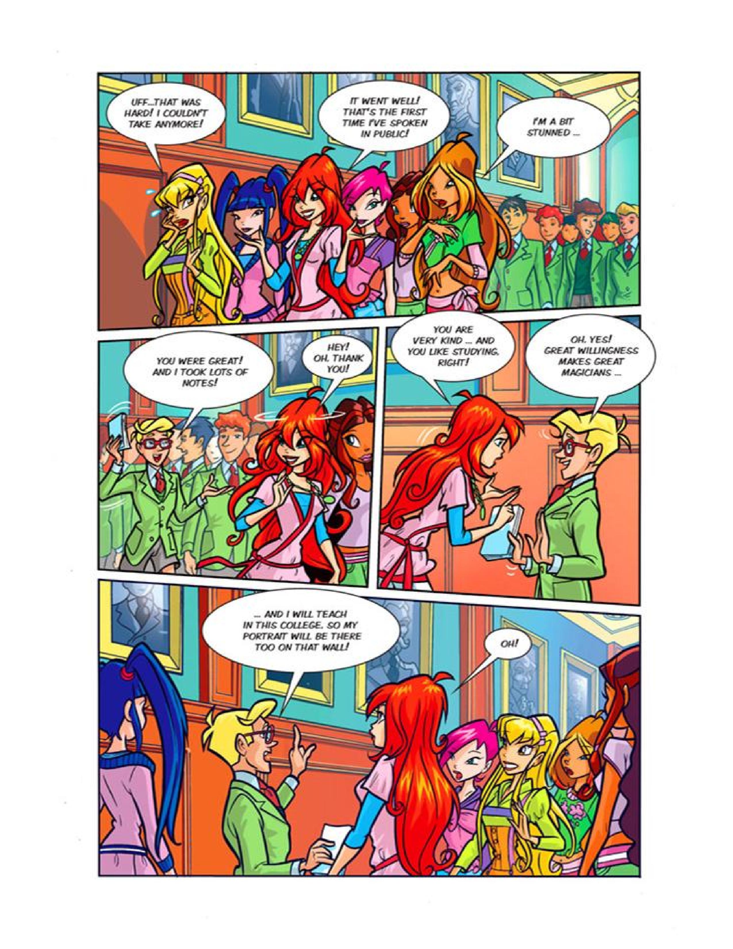 Read online Winx Club Comic comic -  Issue #54 - 17