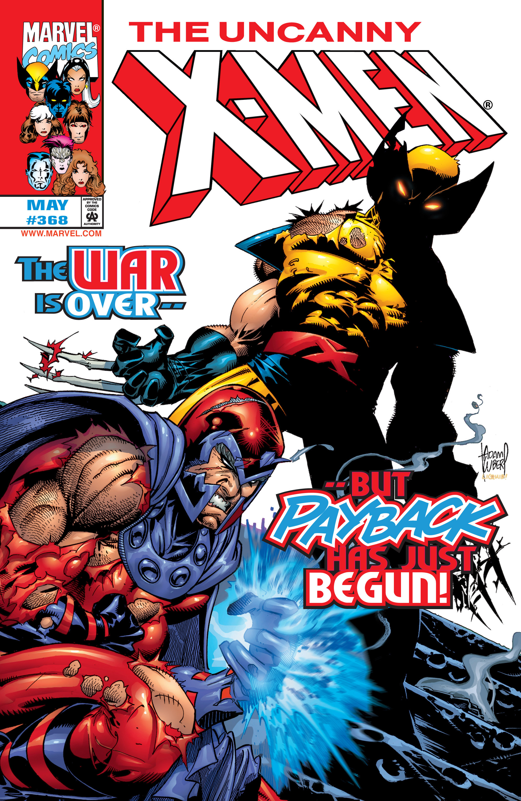Read online Uncanny X-Men (1963) comic -  Issue #368 - 1