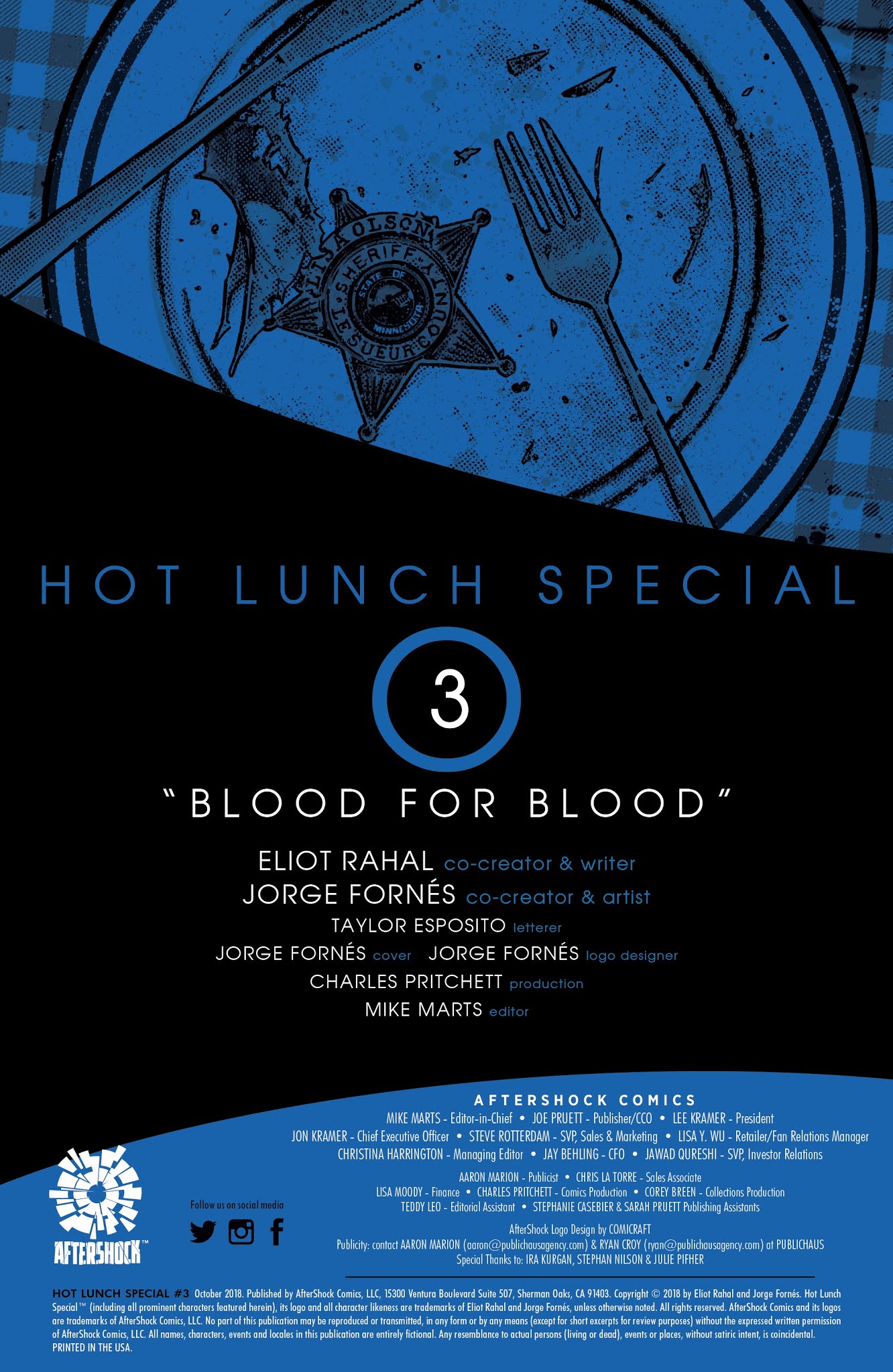 Read online Hot Lunch Special comic -  Issue #3 - 2