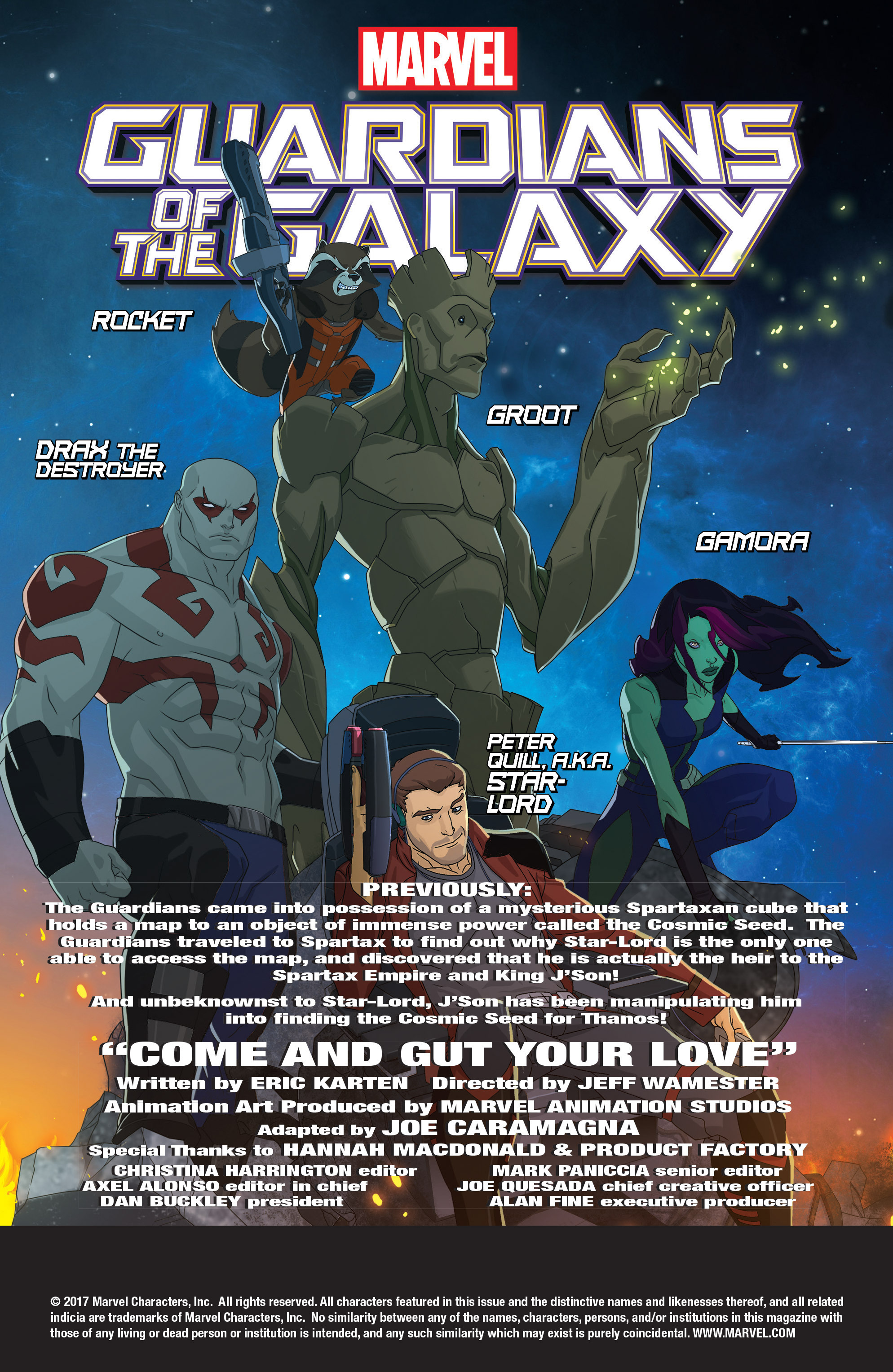 Read online Marvel Universe Guardians of the Galaxy [II] comic -  Issue #18 - 2