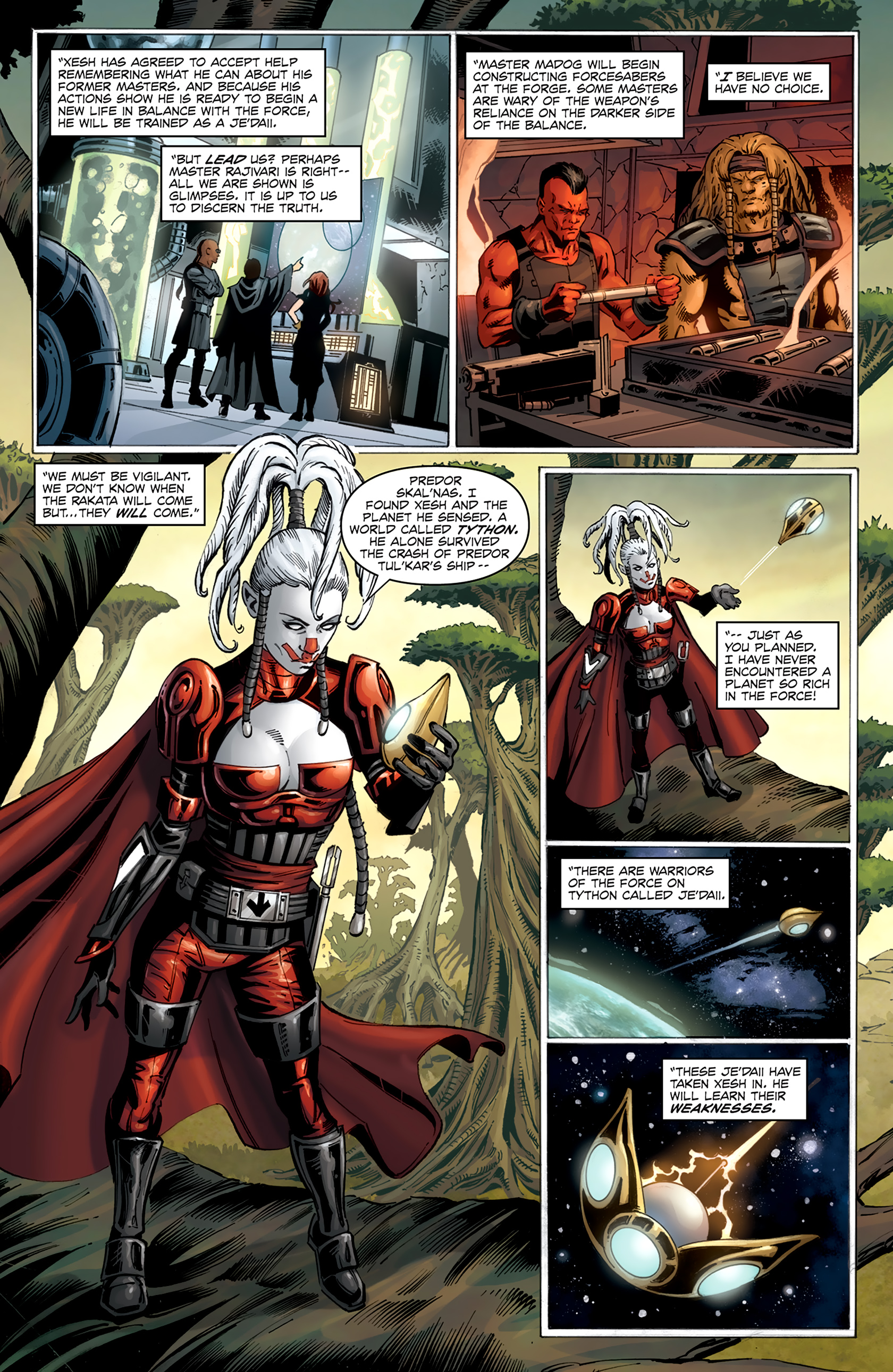 Read online Star Wars: Dawn of the Jedi - Prisoner of Bogan comic -  Issue #5 - 22