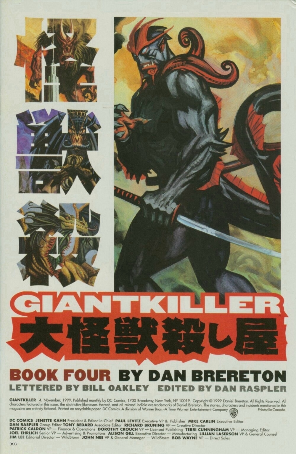 Read online Giantkiller comic -  Issue #4 - 3