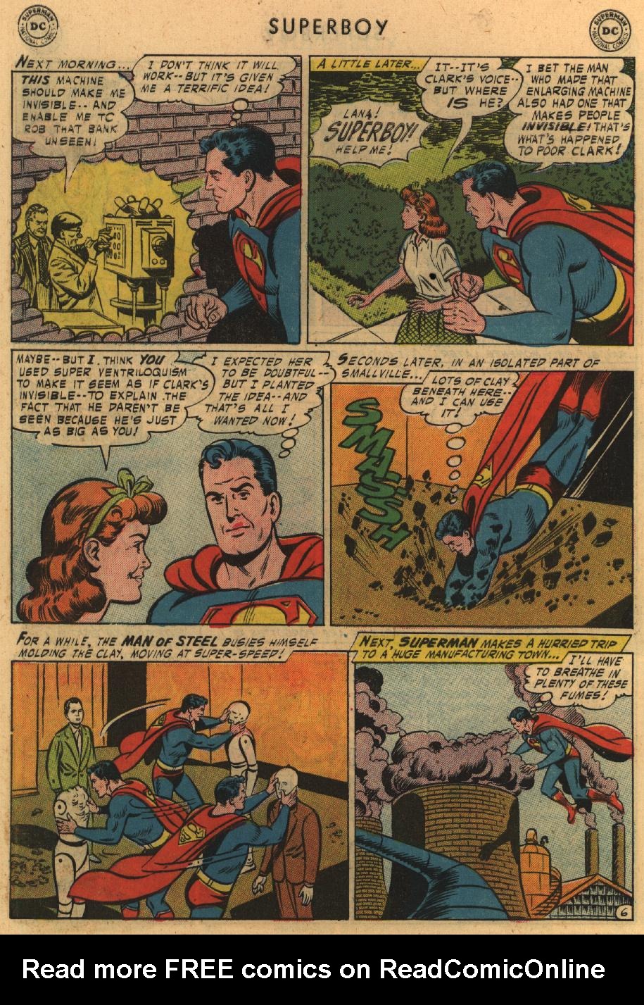 Read online Superboy (1949) comic -  Issue #53 - 28