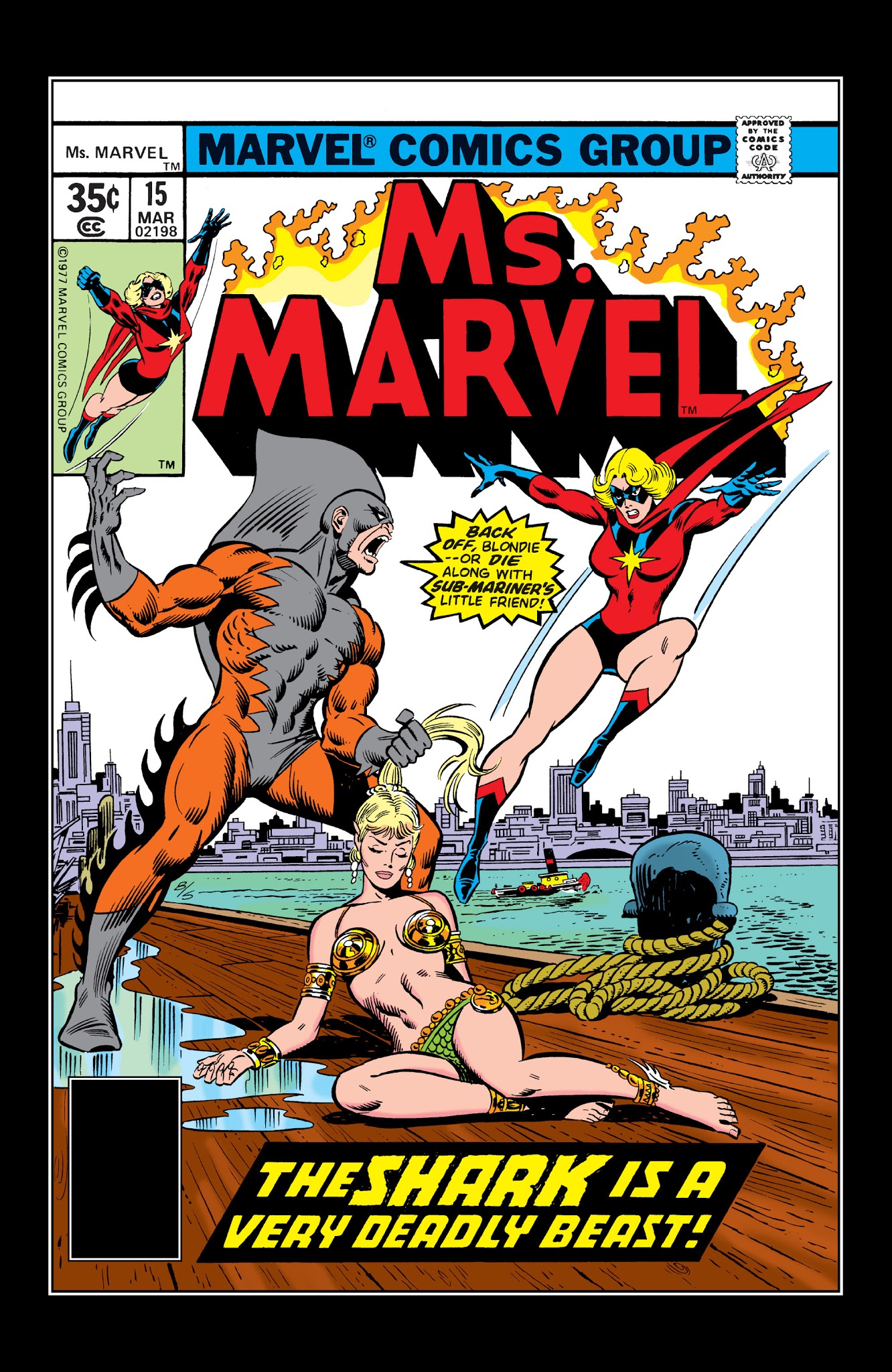 Read online Marvel Masterworks: Ms. Marvel comic -  Issue # TPB 2 - 7