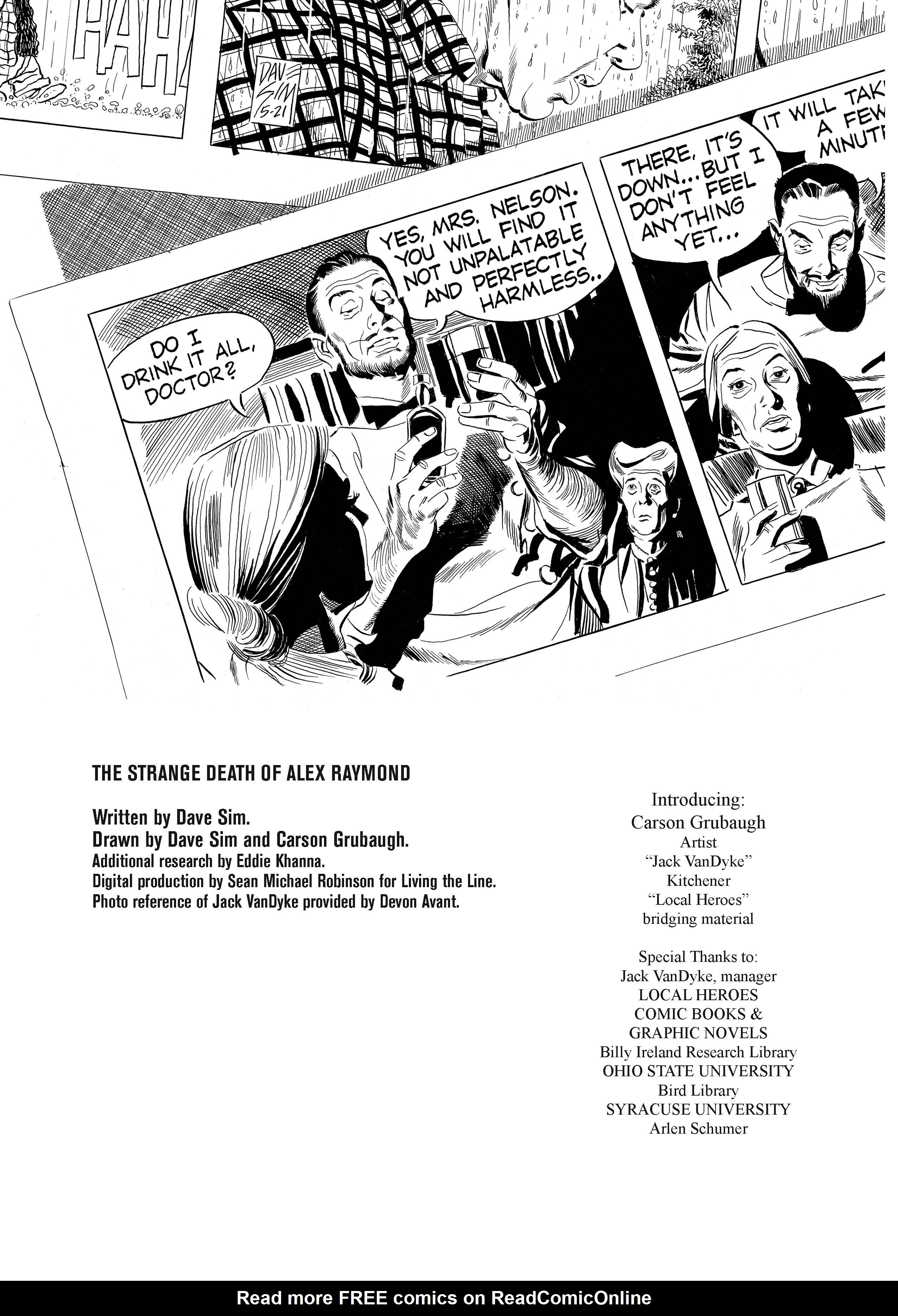 Read online The Strange Death Of Alex Raymond comic -  Issue # TPB - 4