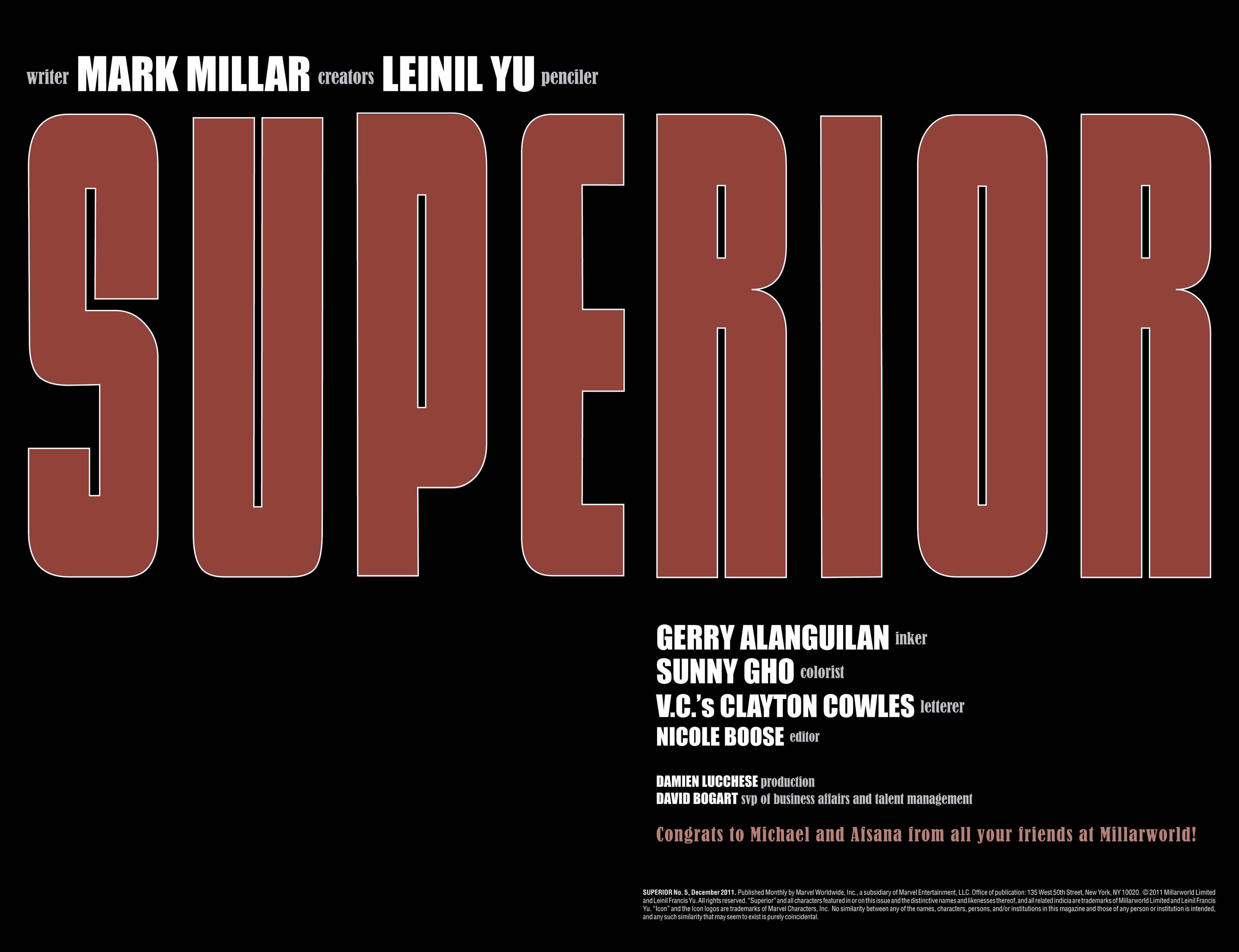 Read online Superior comic -  Issue #5 - 2
