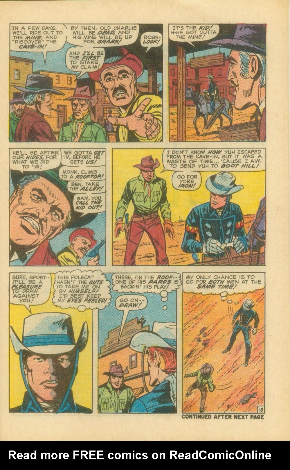 Read online The Rawhide Kid comic -  Issue #87 - 26