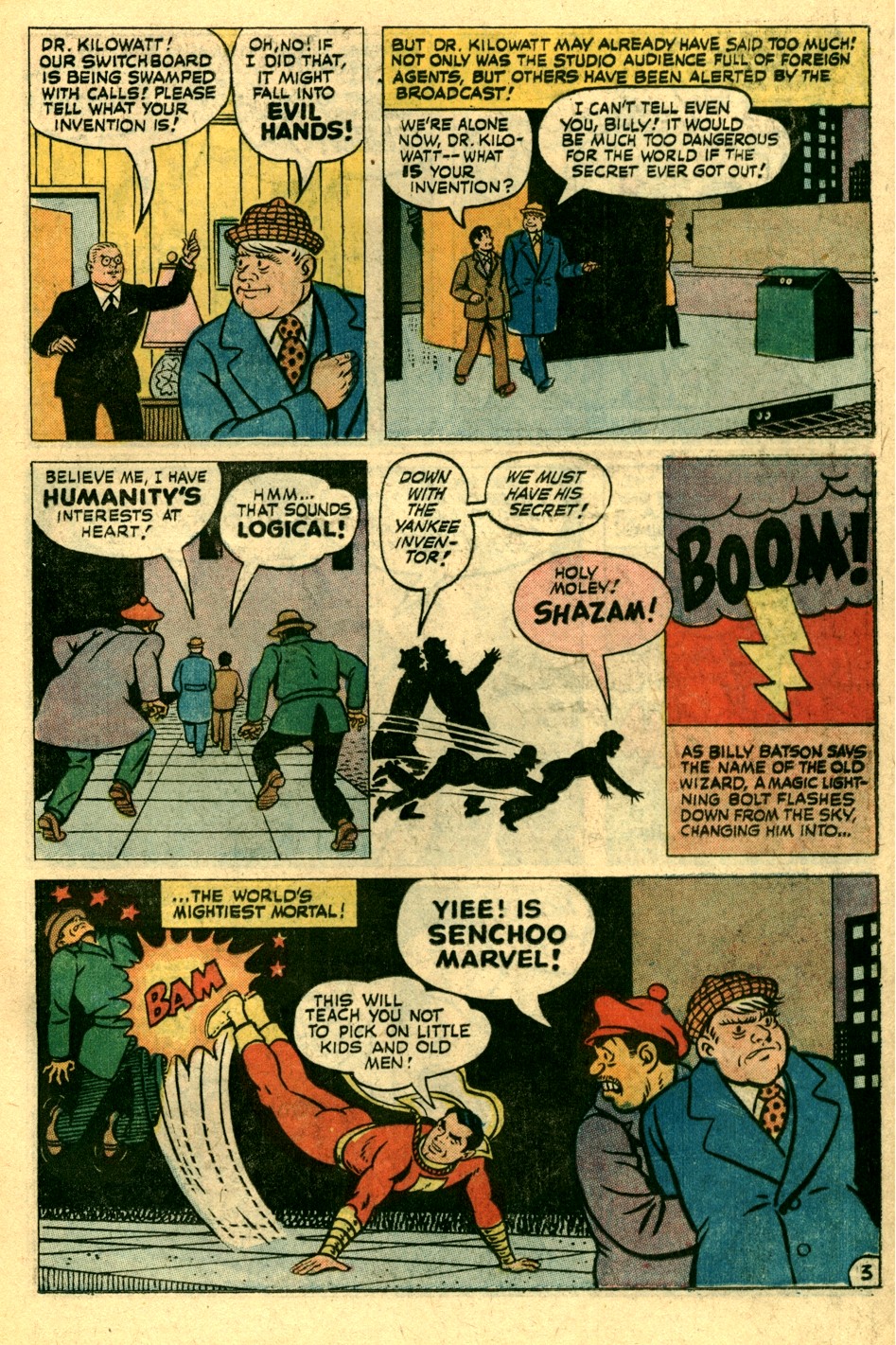 Read online Shazam! (1973) comic -  Issue #3 - 12