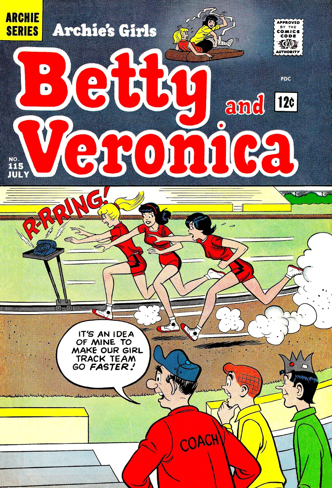 Archie's Girls Betty and Veronica 115 Page 1